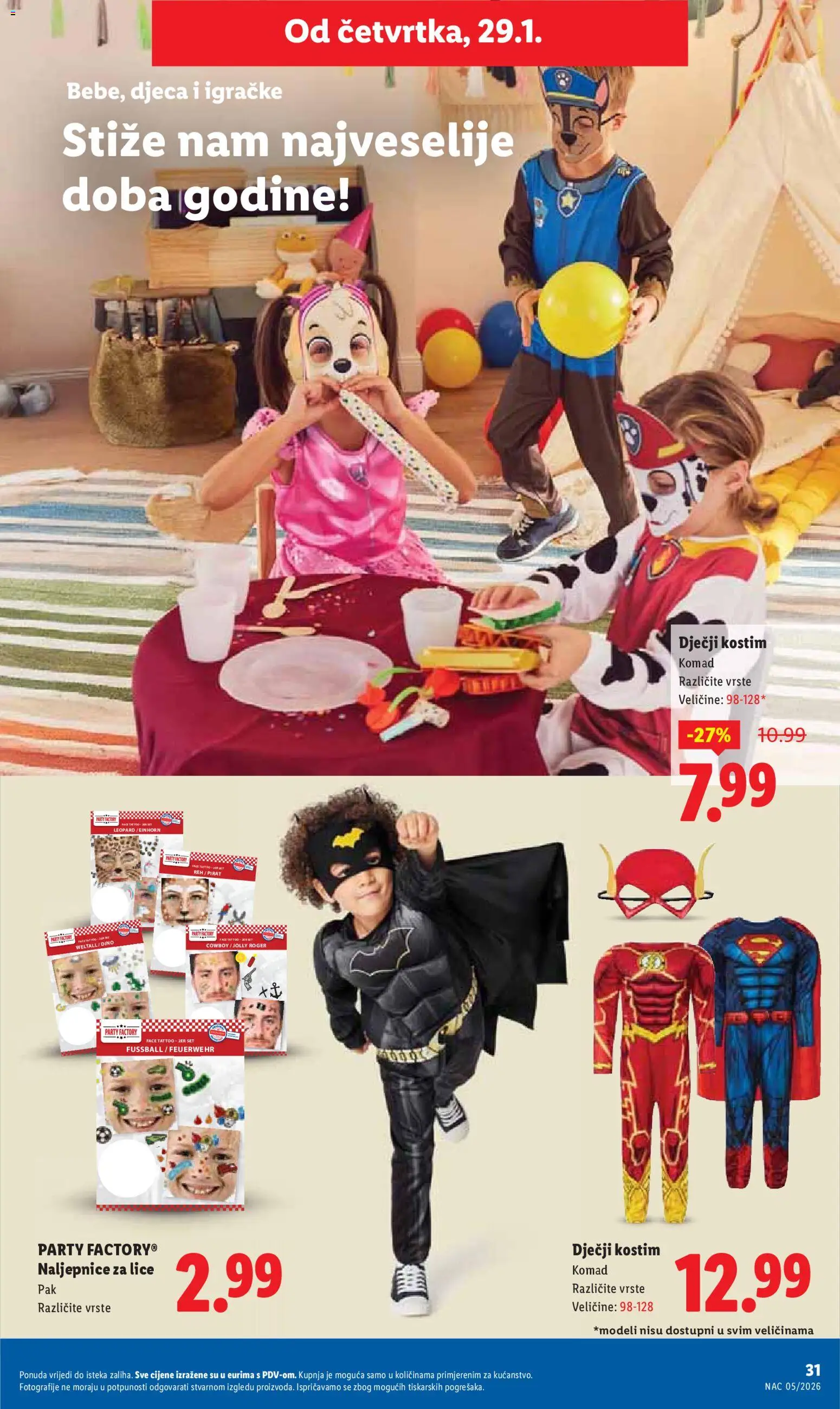 Lidl katalog | vrijedi od 26.01.2026 | Stranica: 31 | Proizvodi: Sat