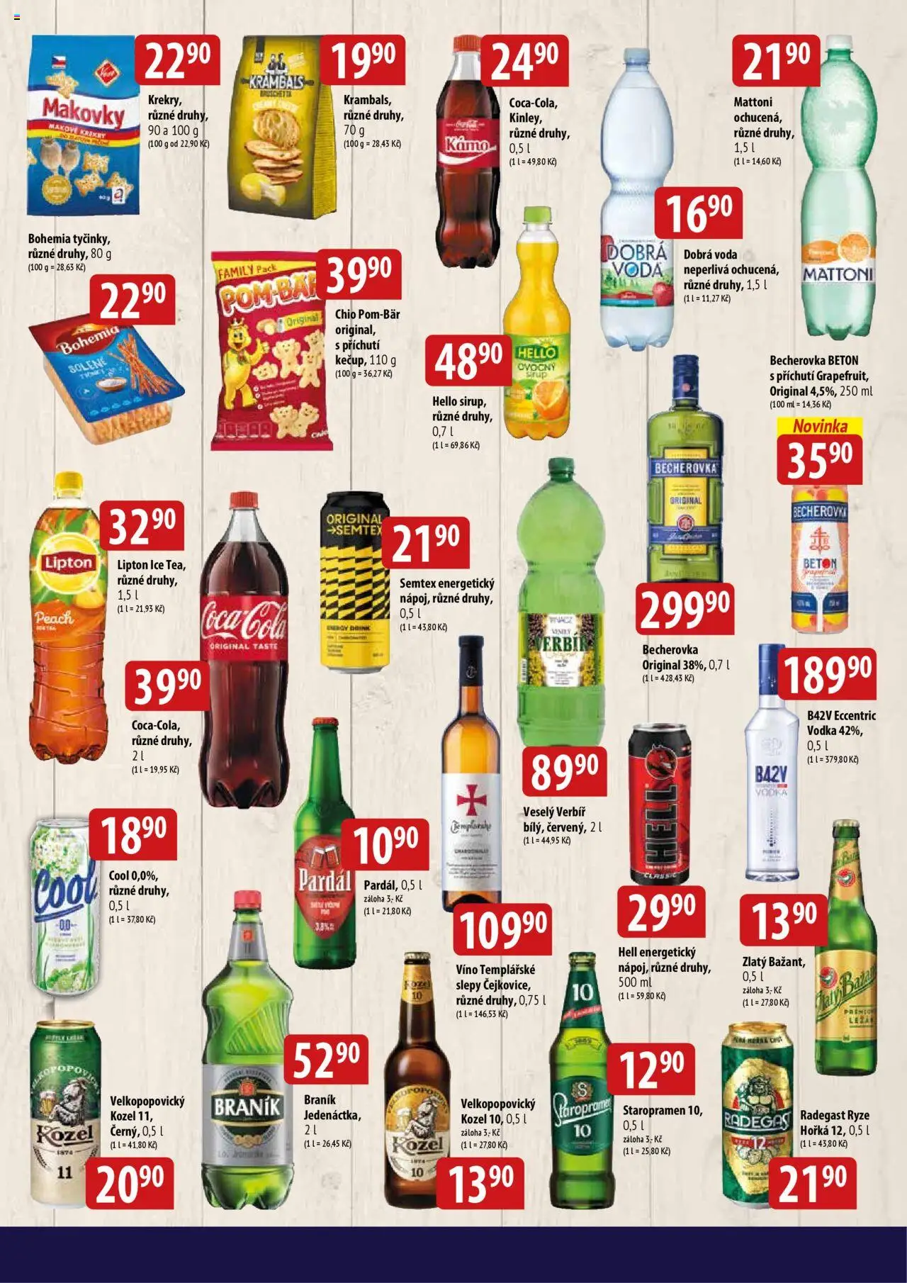 BALA velký leták + od 06.08.2025 | Strana: 5 | Produkty: Dobrá voda, Mattoni, Semtex, Energy drink