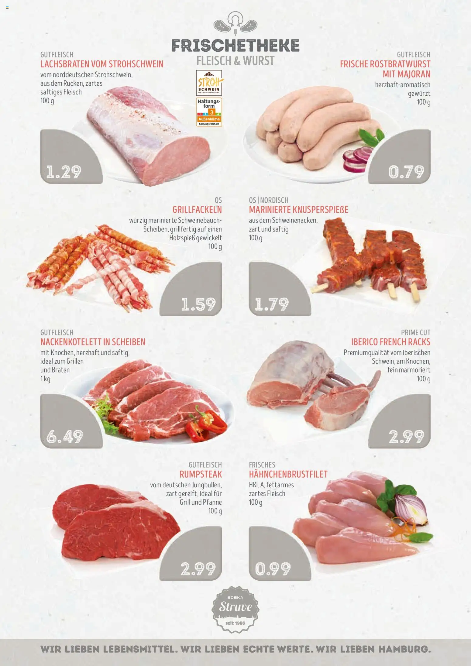 Edeka Struve Prospekt 	 – gültig ab 04.05.2026 | Seite: 6 | Produkte: Grill, Schweinebauch, Wurst, Fleisch