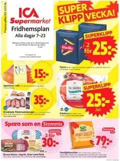 ICA Supermarket - Stockholm - Förhandsvisning av reklamblad från butik ICA Supermarket aktuell från 09.02.2026