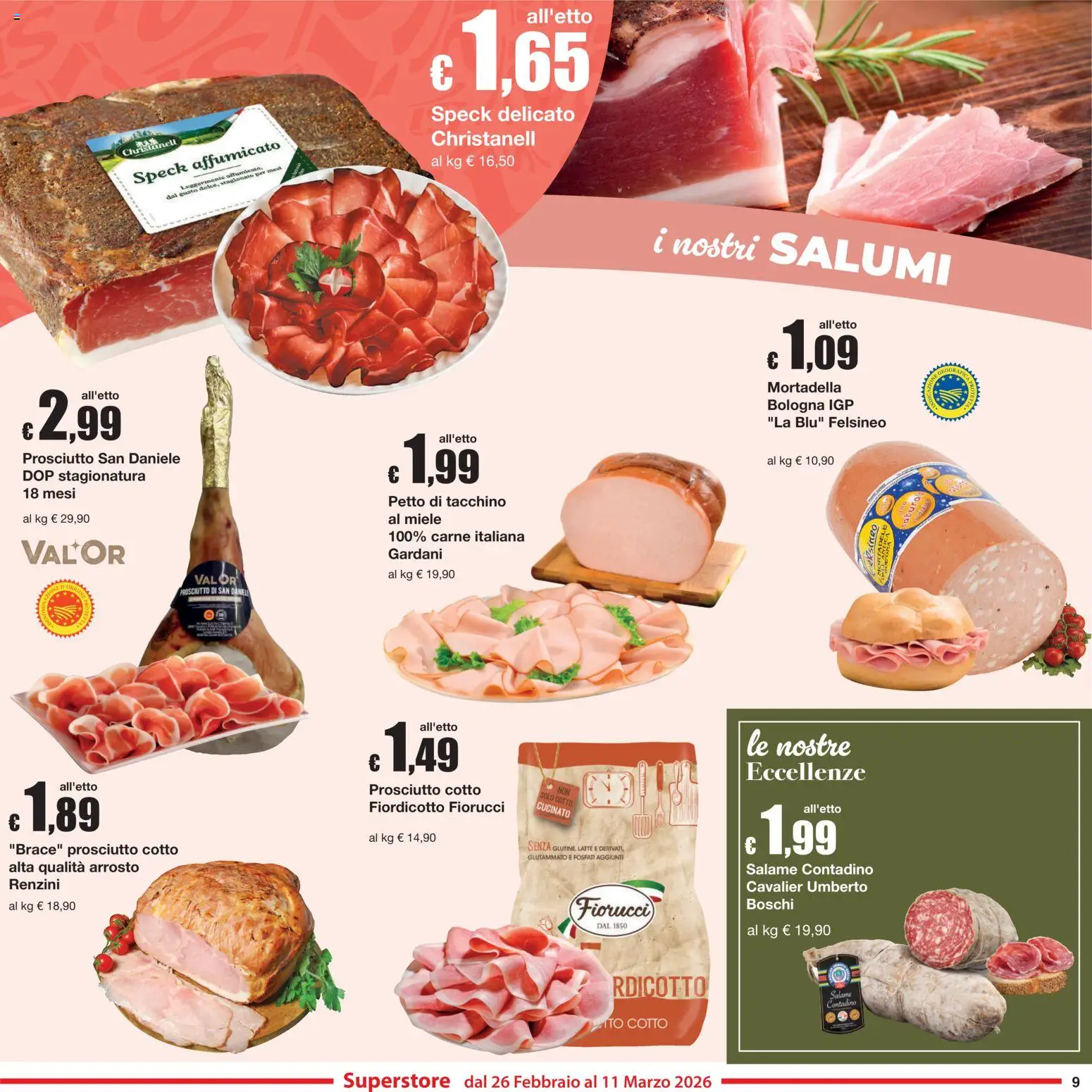 Volantino Sì con Te del 26.02.2026 | Pagina: 9