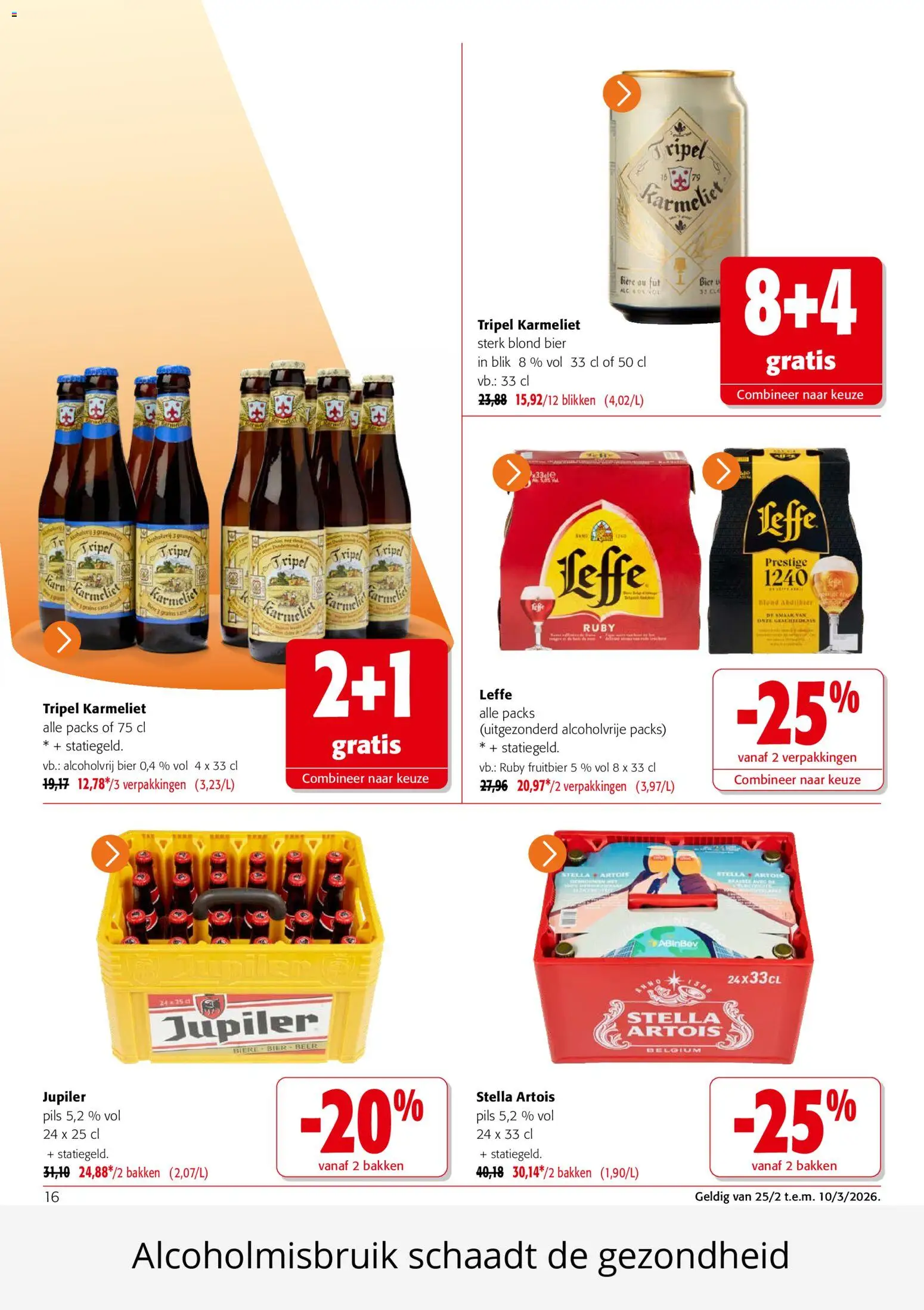 {H1} | Pagina: 16 | Producten: Bier