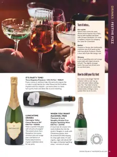 Preview of Waitrose - Christmas valid from 01.10.2025 | Page: 55 | Products: Prosecco, Apple, Juice, Lemon