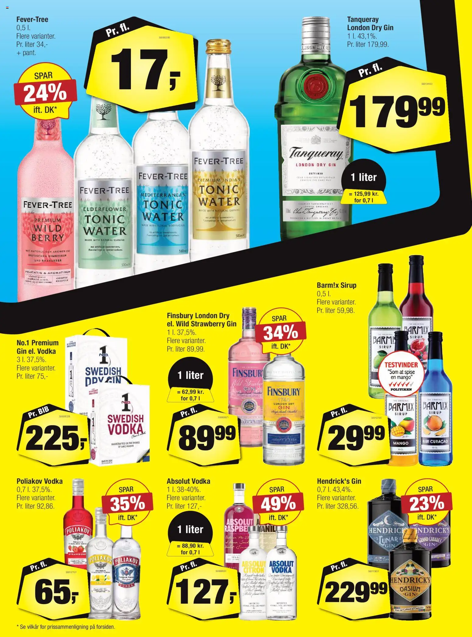 Calle tilbudsavis – gyldig fra 18.02.2026 | Side: 21 | Produkter: Mango, Gin, Vodka, Søm