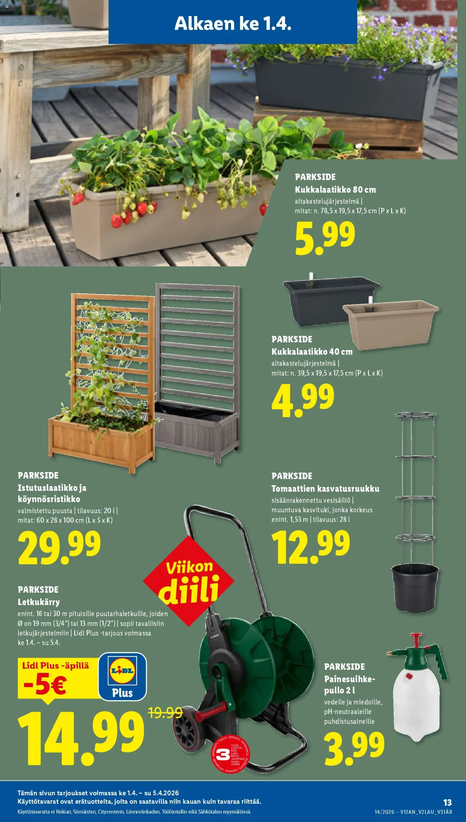 Lidl tarjoukset - Helsinki – voimassa 01.04.2026 alkaen | Sivu: 15