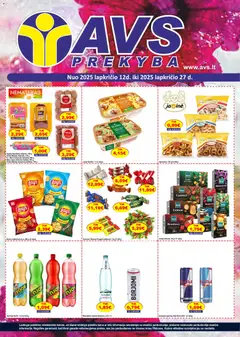 AVS leidinys galioja nuo 12.11.2025