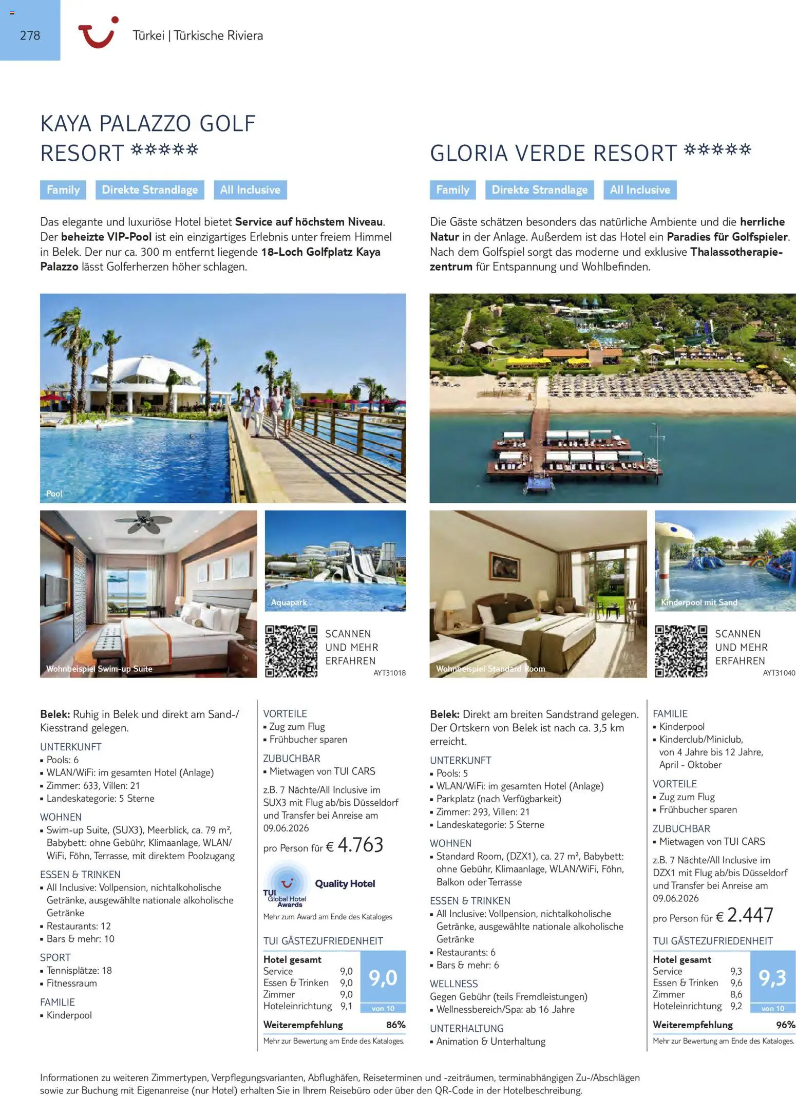 Aida  Südeuropa & Nordafrika 2026/27 – gültig ab 01.01.2026 | Seite: 278 | Produkte: Babybett