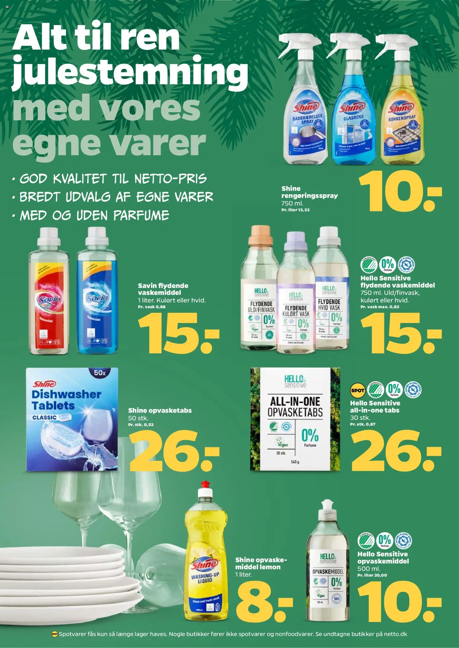 Netto tilbudsavis – gyldig fra 08.11.2025 | Side: 25 | Produkter: Parfume, Opvaskemiddel, Tablets