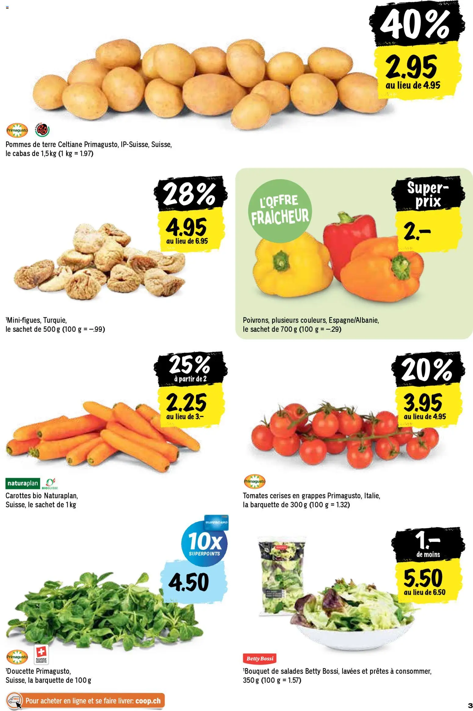 Coop - Les actions de la semaine – gültig ab 22.12.2025 | Seite: 3