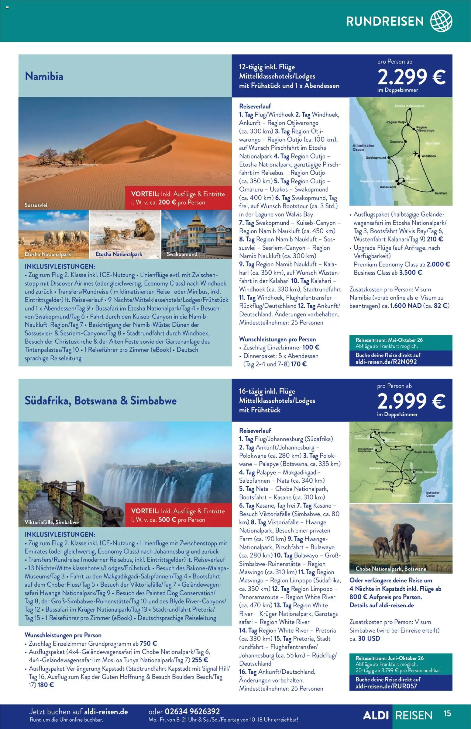 Aldi Reisen Prospekt 	 – gültig ab 01.03.2026 | Seite: 15 | Produkte: Uhr