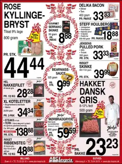 Abc Lavpris tilbudsavis – gyldig fra 10.09.2025 | Side: 3 | Produkter: Pølser, Ris, Nakkefilet, Ovn