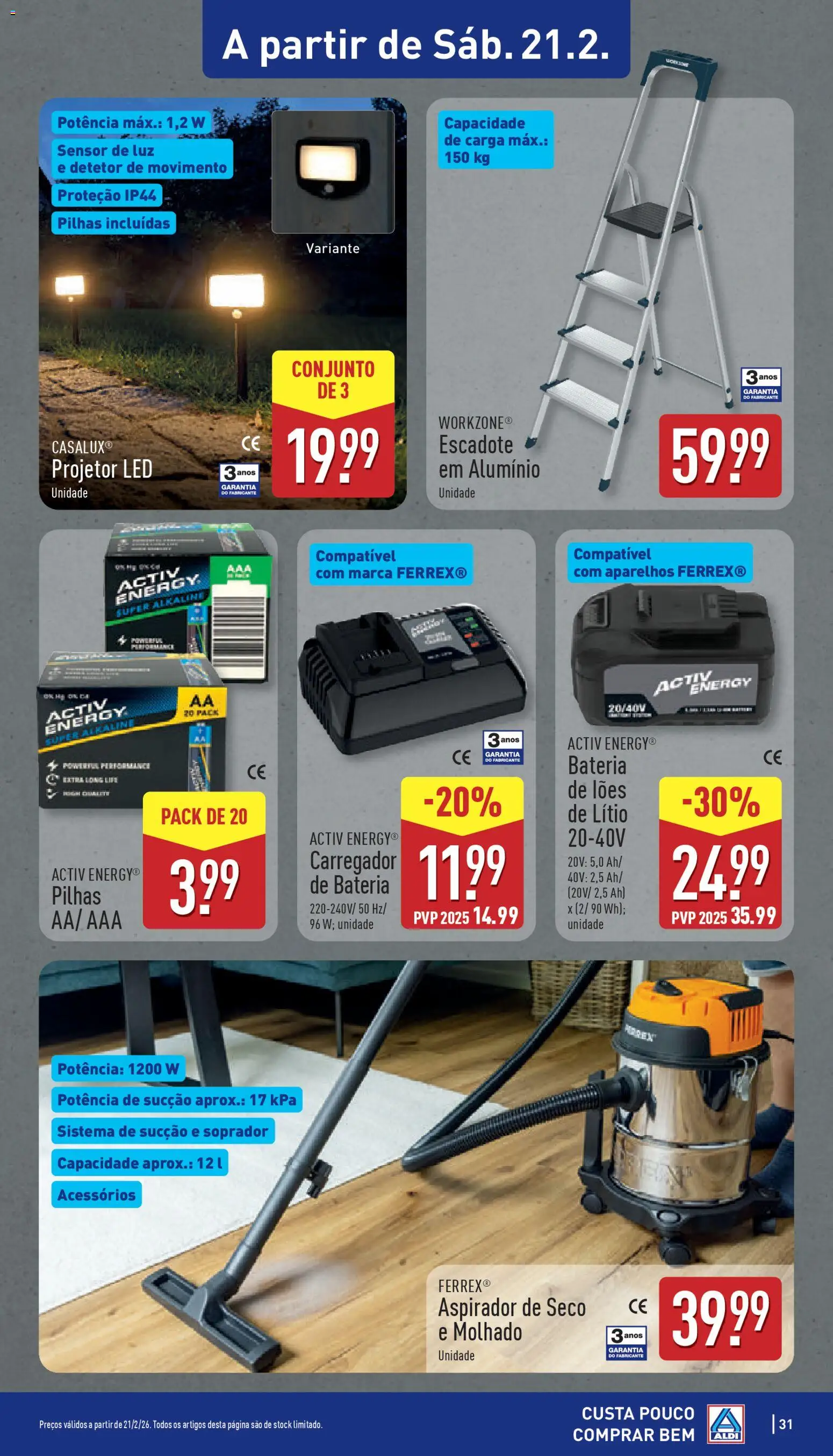 Aldi folheto │ válido de 16.02.2026 | Página: 31