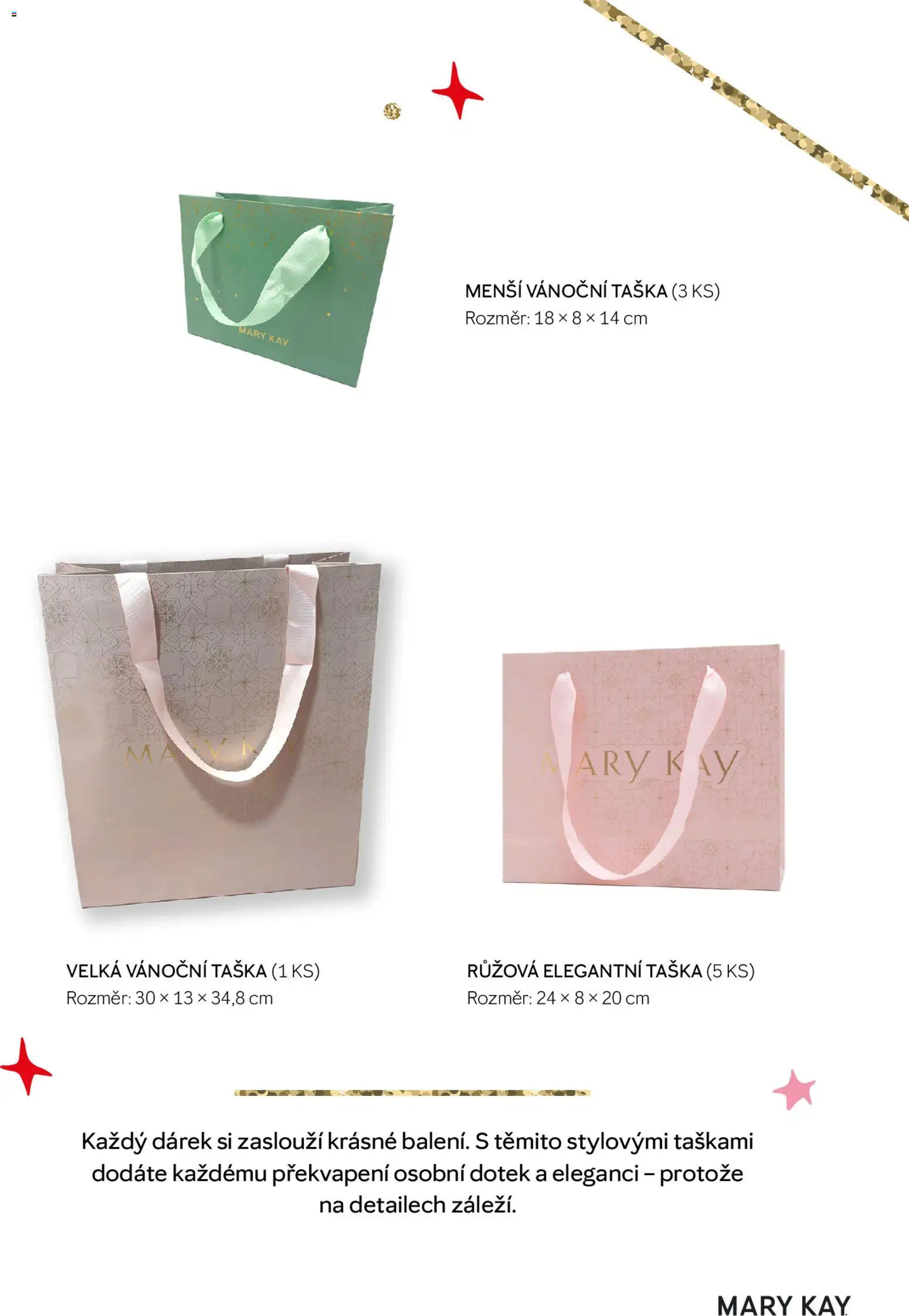 Nové Mary Kay akcie – leták je platný od 12.11.2025 | Strana: 13 | Produkty: Taška