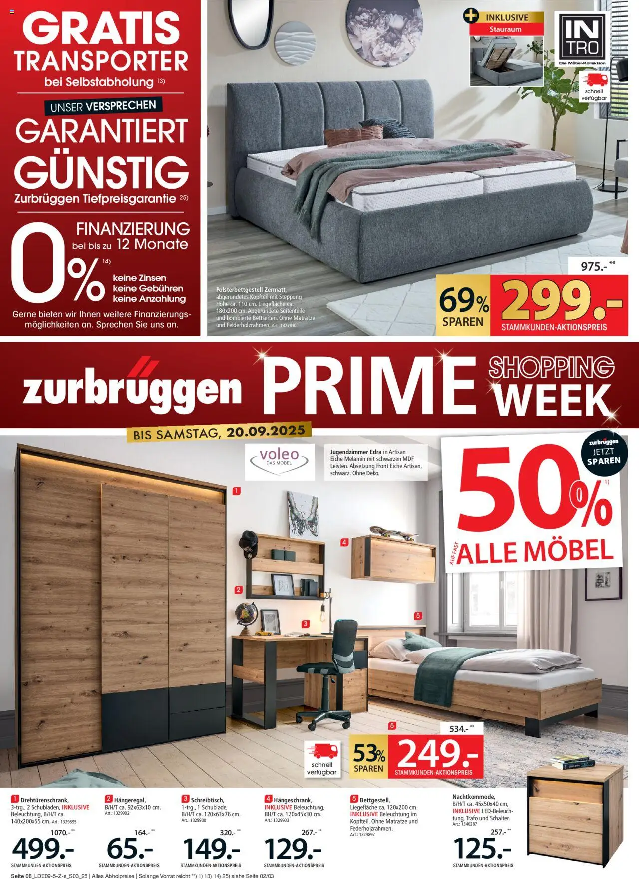 Zurbrüggen  Prime Shopping Week – gültig ab 15.09.2025 | Seite: 8 | Produkte: Matratze