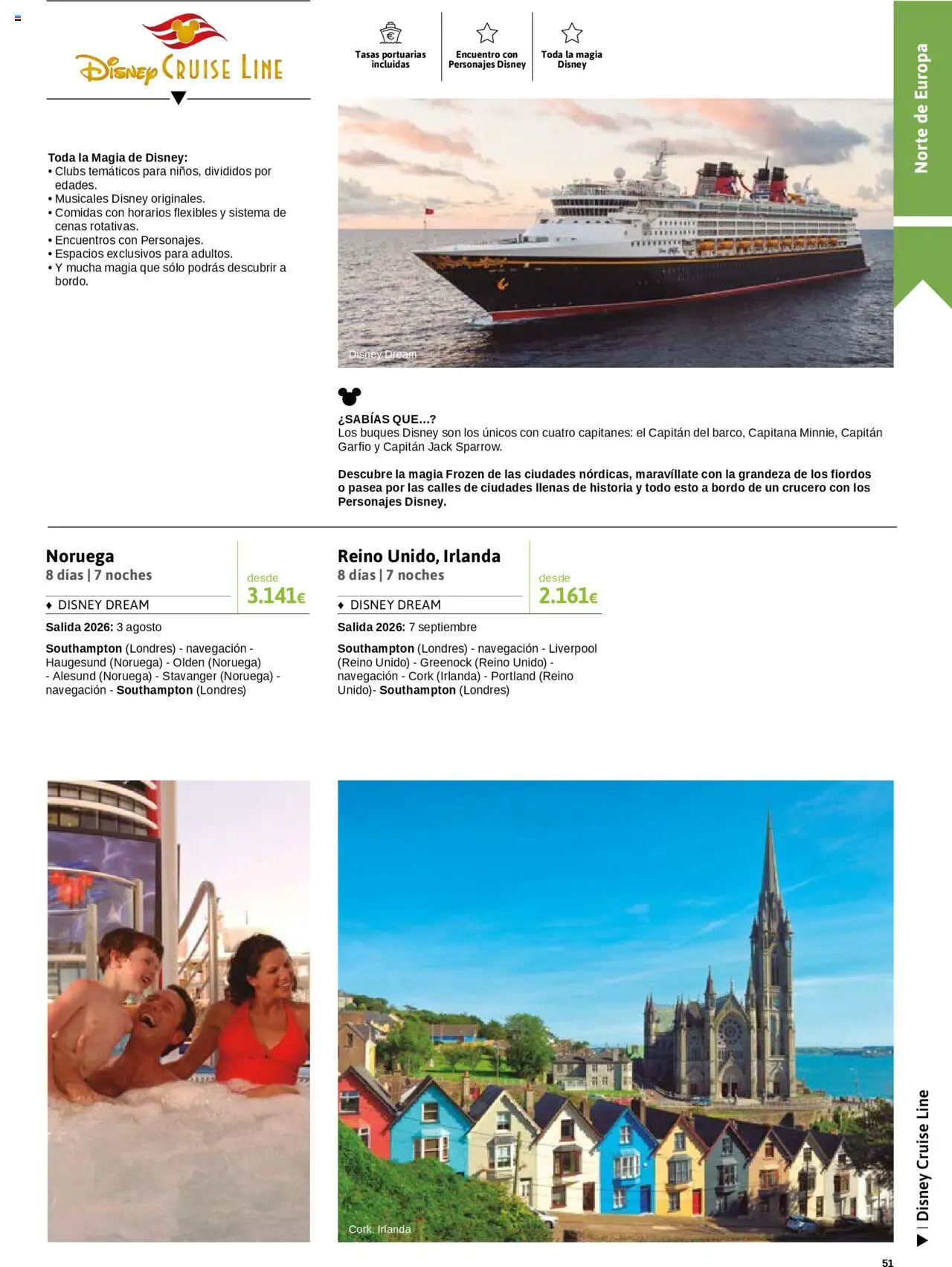 Viajes El Corte Inglés - Crucero Fantástico │ válido desde el 16.09.2025 | Página: 51 | Productos: Navegación