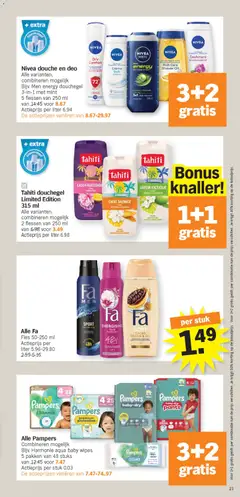 Albert Heijn folder week  / de la semaine 47 - Voorbeeld van een folder van Albert Heijn, geldig van 17.11.2025 | Pagina: 23 | Producten: Fles, Gel, Douche, Kan