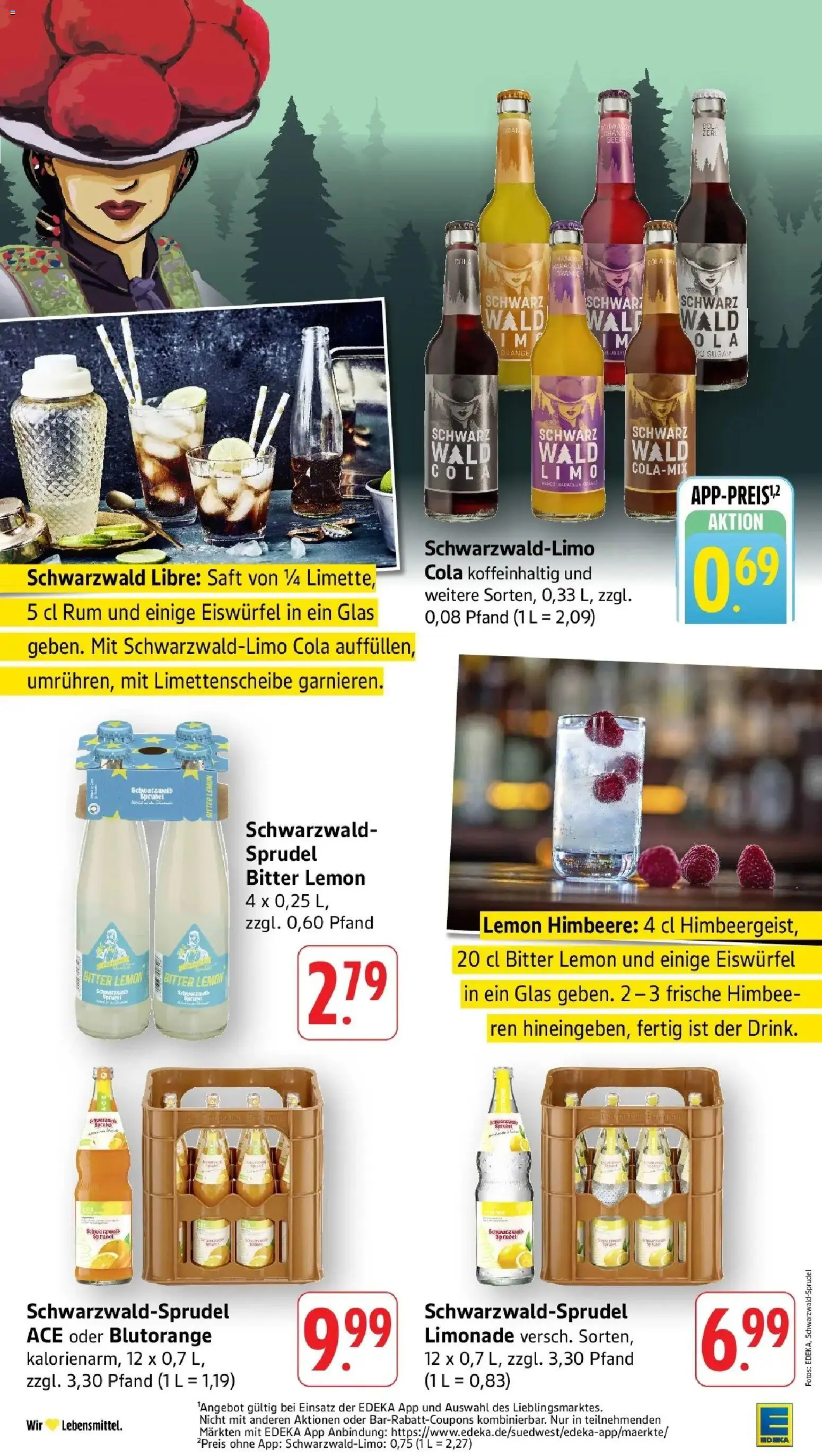 Edeka prospekt Bad Camberg	 – gültig ab 02.03.2026 | Seite: 27 | Produkte: Rum, Limonade, Himbeere, Saft