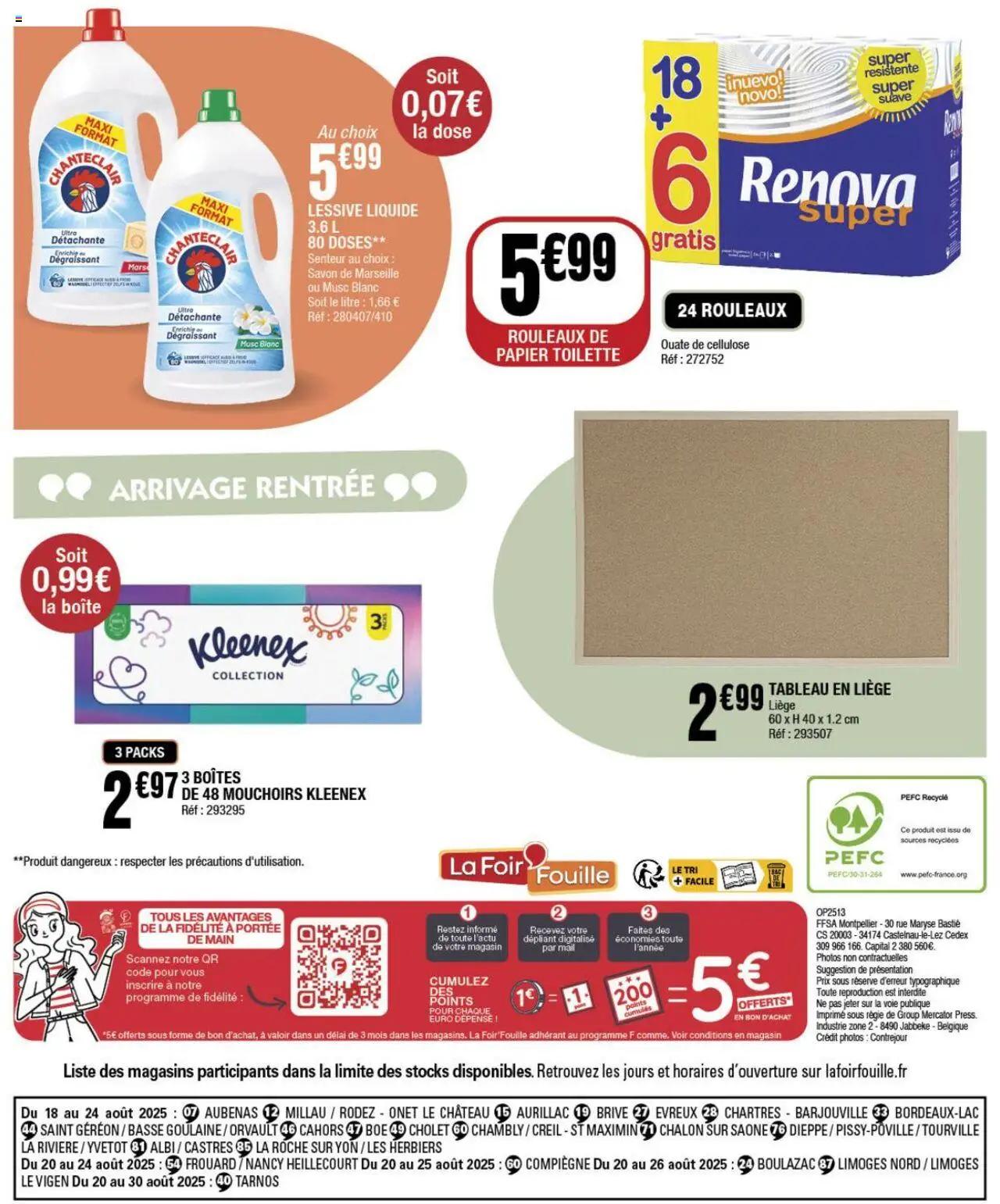  | Page: 16 | Produits: Savon de marseille, Savon, Lessive Liquide, Mouchoirs