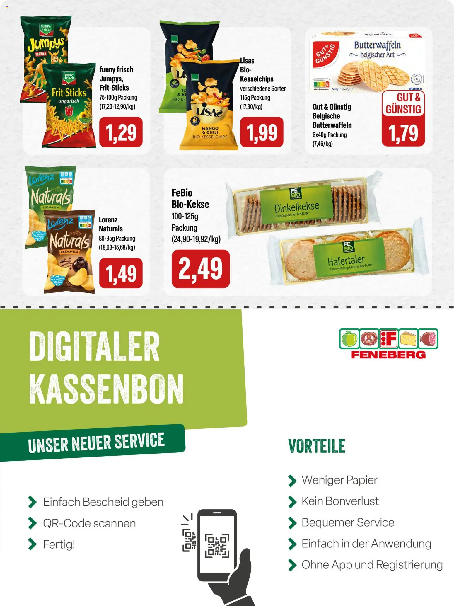 Feneberg Angebote – gültig ab 04.12.2025 | Seite: 14 | Produkte: Funny frisch, Paprika, Mango, Chili