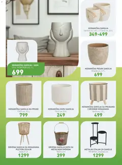 JUMBO katalog - pregled JUMBO kataloga - važi od 13.03.2026 | Strana: 5 | Proizvode: Saksija, Vaza