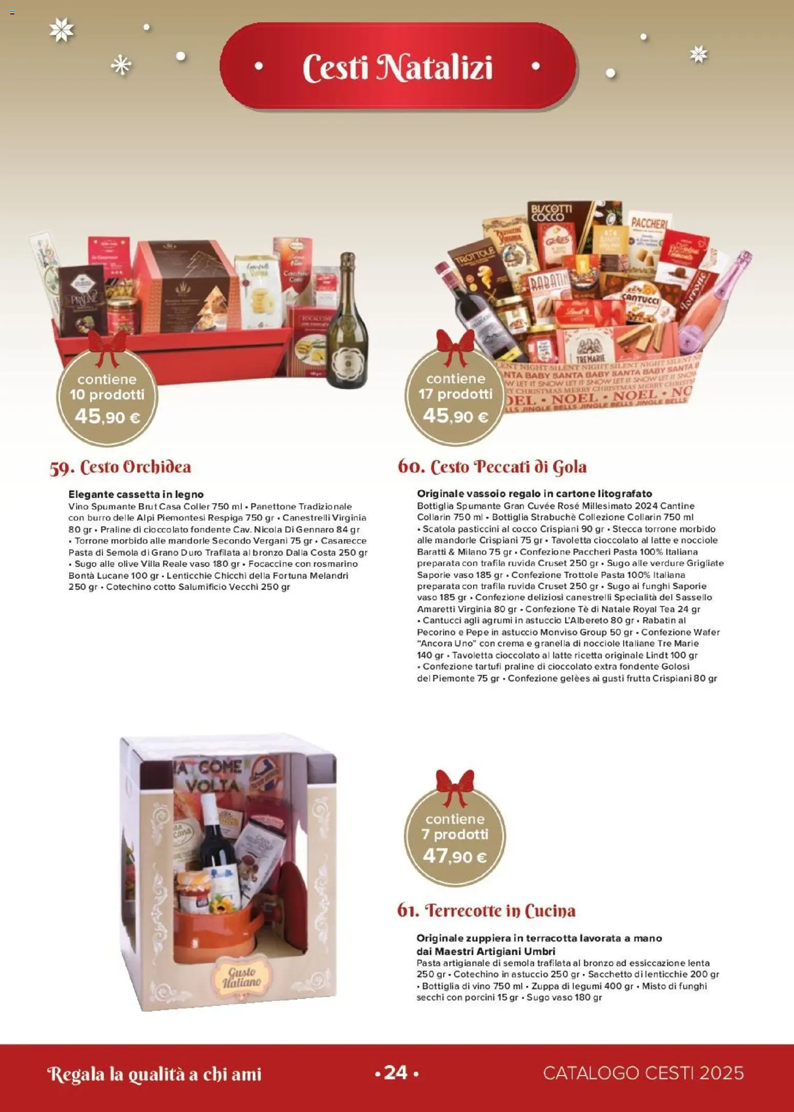 Volantino Oasi del 26.11.2025 | Pagina: 24 | Prodotti: Latte, Pecorino, Scatola, Cotechino