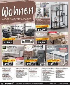 Norma - Bestellmagazin gültig ab 01.09.2025 | Seite: 18 | Produkte: Kissen, Sessel, Couchtisch
