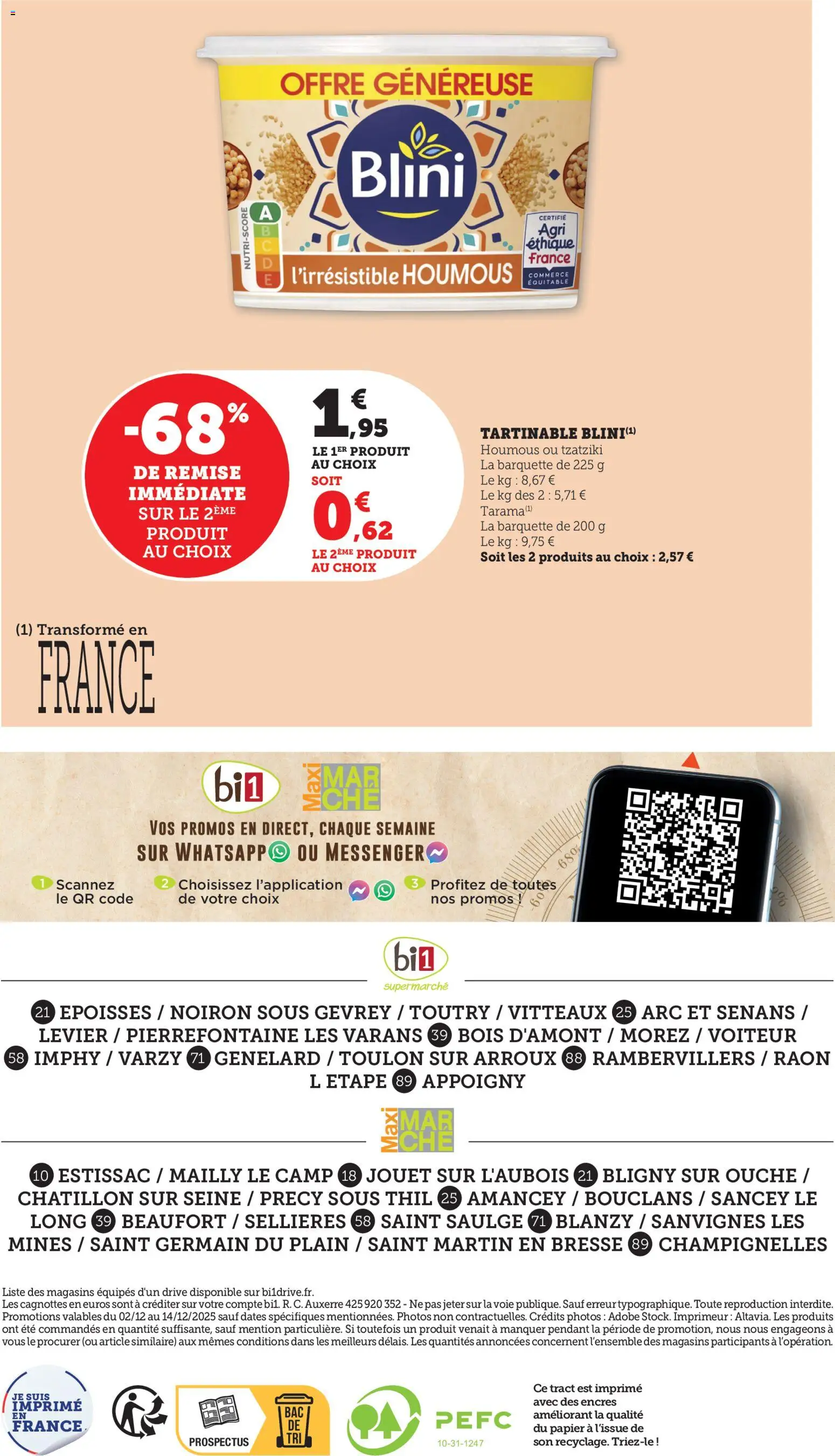 {H1} | Page: 2 | Produits: Beaufort, Époisses