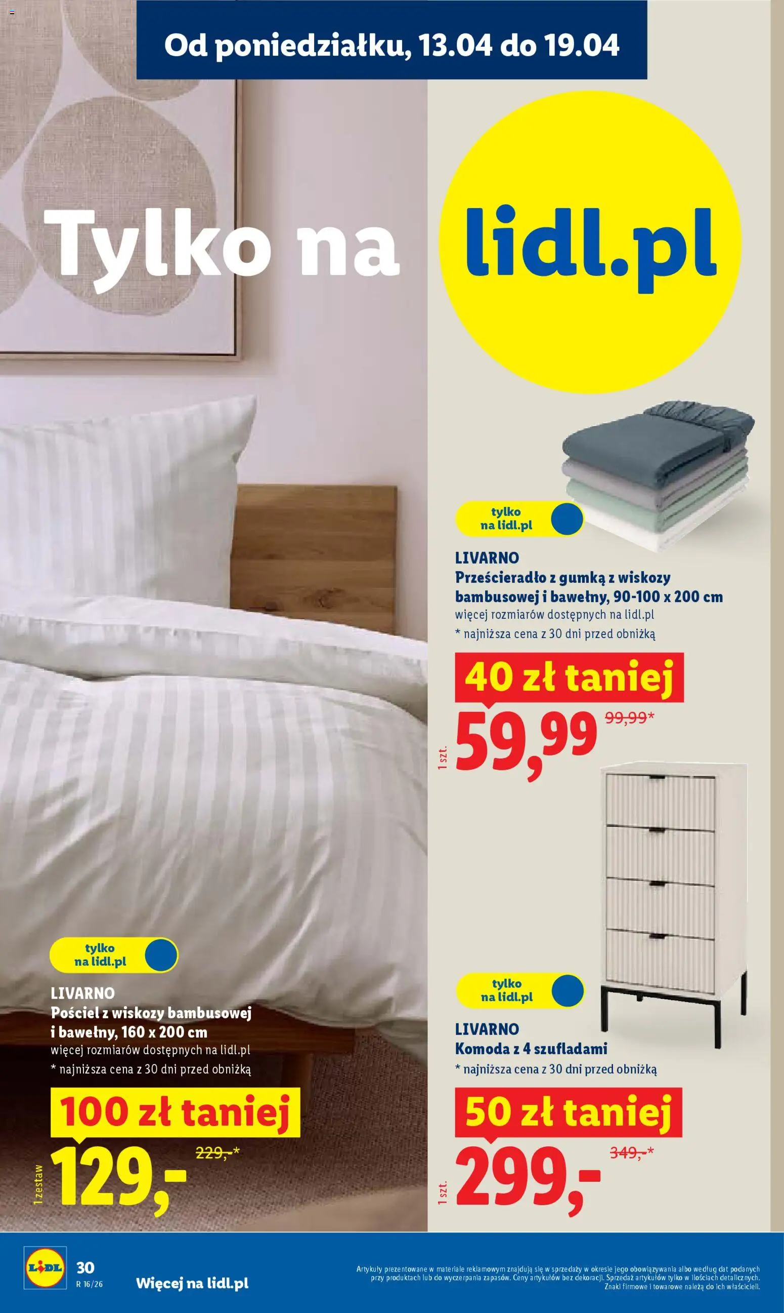 Lidl Polsko katalog od 13.04.2026 | Strana: 28 | Produkty: Komoda