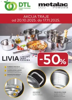 PerSu akcija Metalac - pregled PerSu kataloga - važi od 20.10.2025