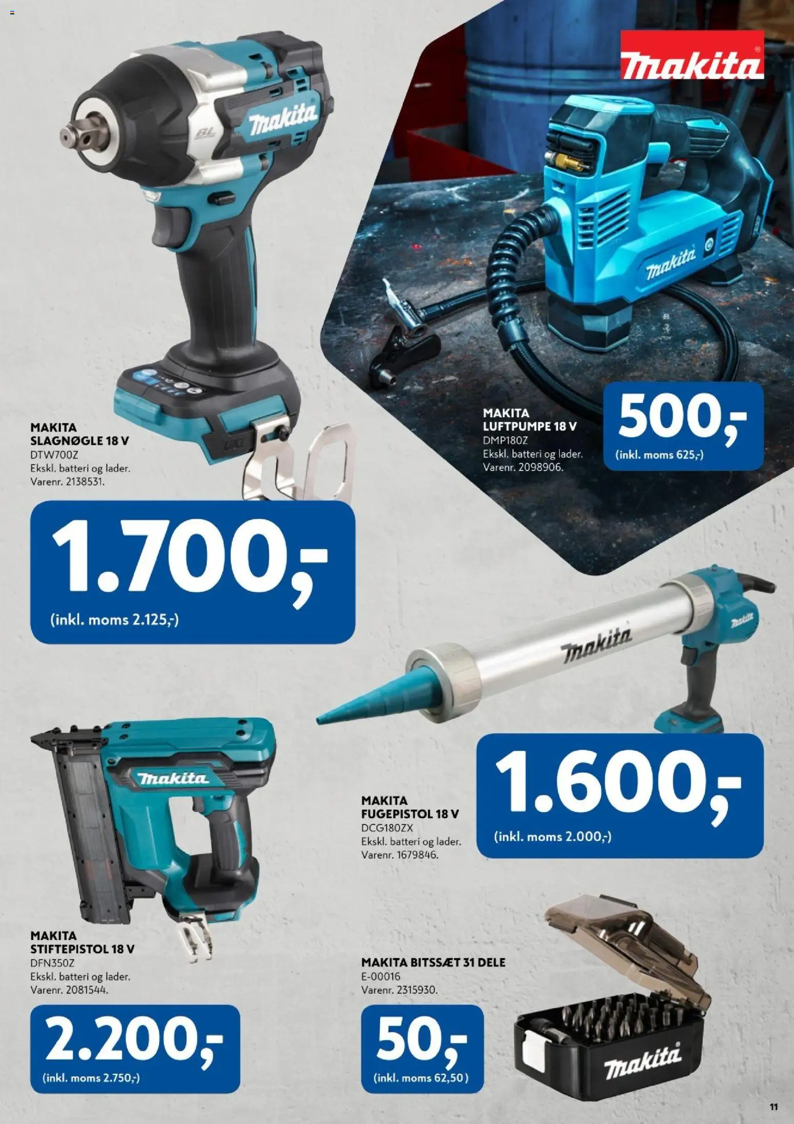 Davidsen tilbudsavis – gyldig fra 07.05.2026 | Side: 11 | Produkter: Batteri