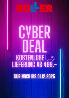 Roller - Cyber Monday ab 30.11.2025 gültig