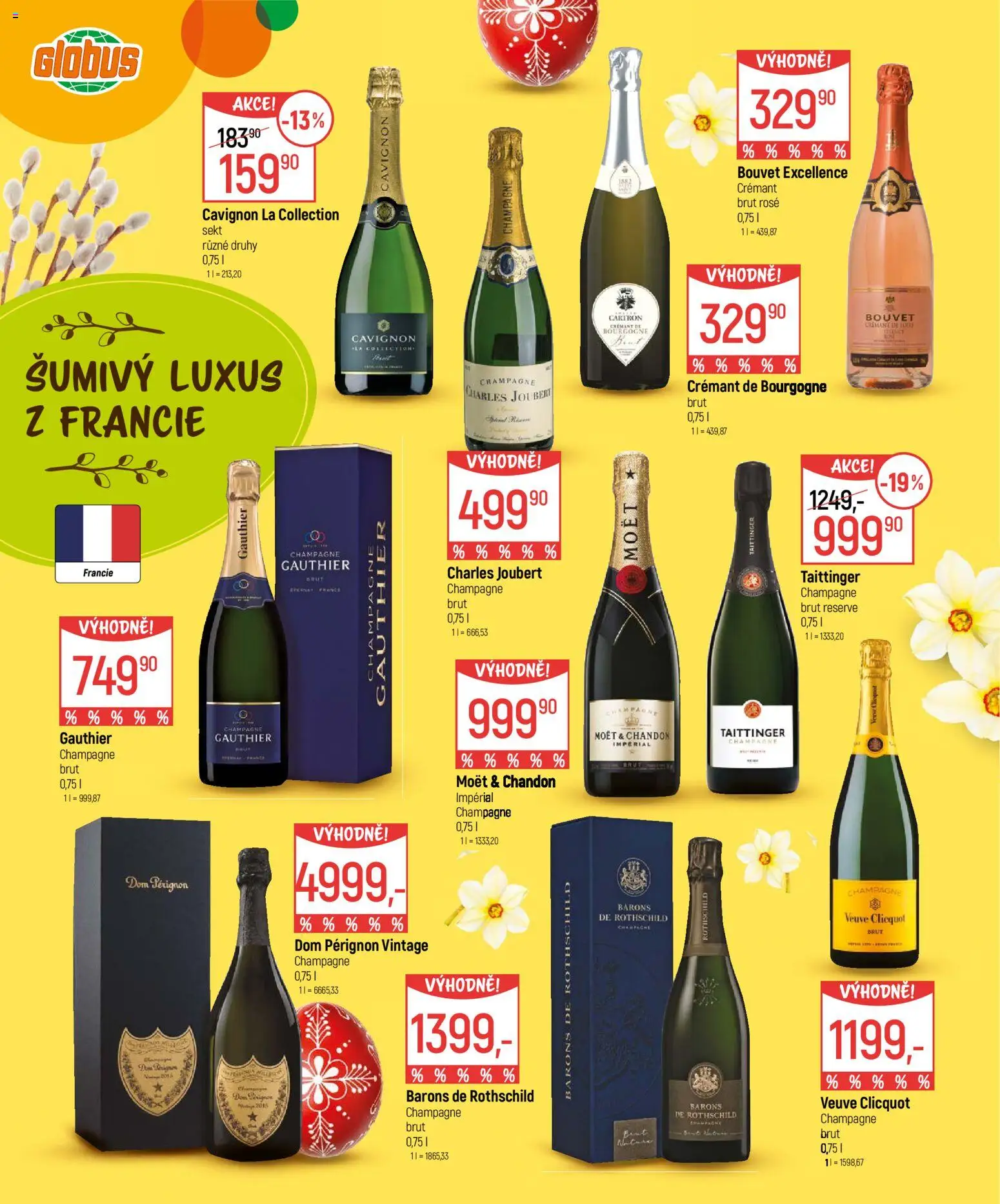 Globus leták - Velikonoce od 04.03.2026 | Strana: 28 | Produkty: Globus, Moët, Sekt, Champagne