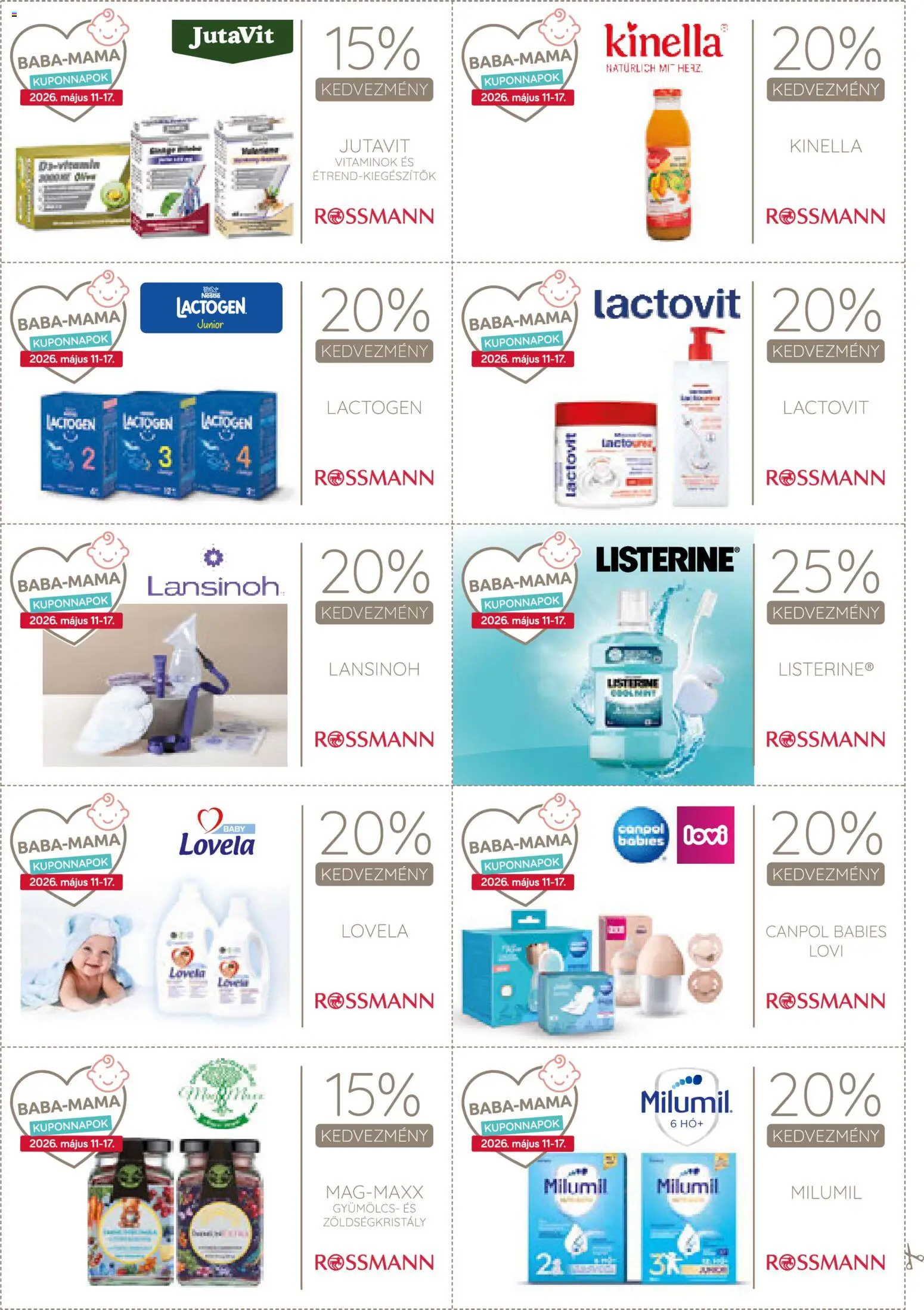 Rossmann akciós ujság - amely érvényes a következő dátumtól: 11.05.2026 | Oldal: 17 | Termékek: Gyümölcs