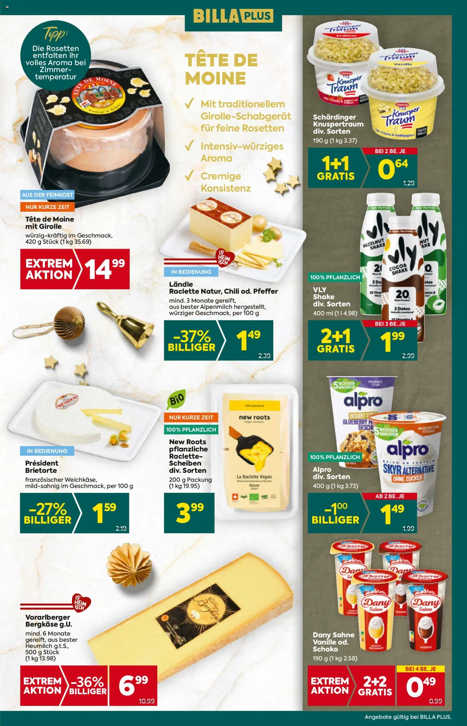 Billa Plus Flugblatt - Kärnten gültig ab 04.12.2025 | Seite: 15 | Produkte: Sahne, Zucker, Pfeffer, Chili