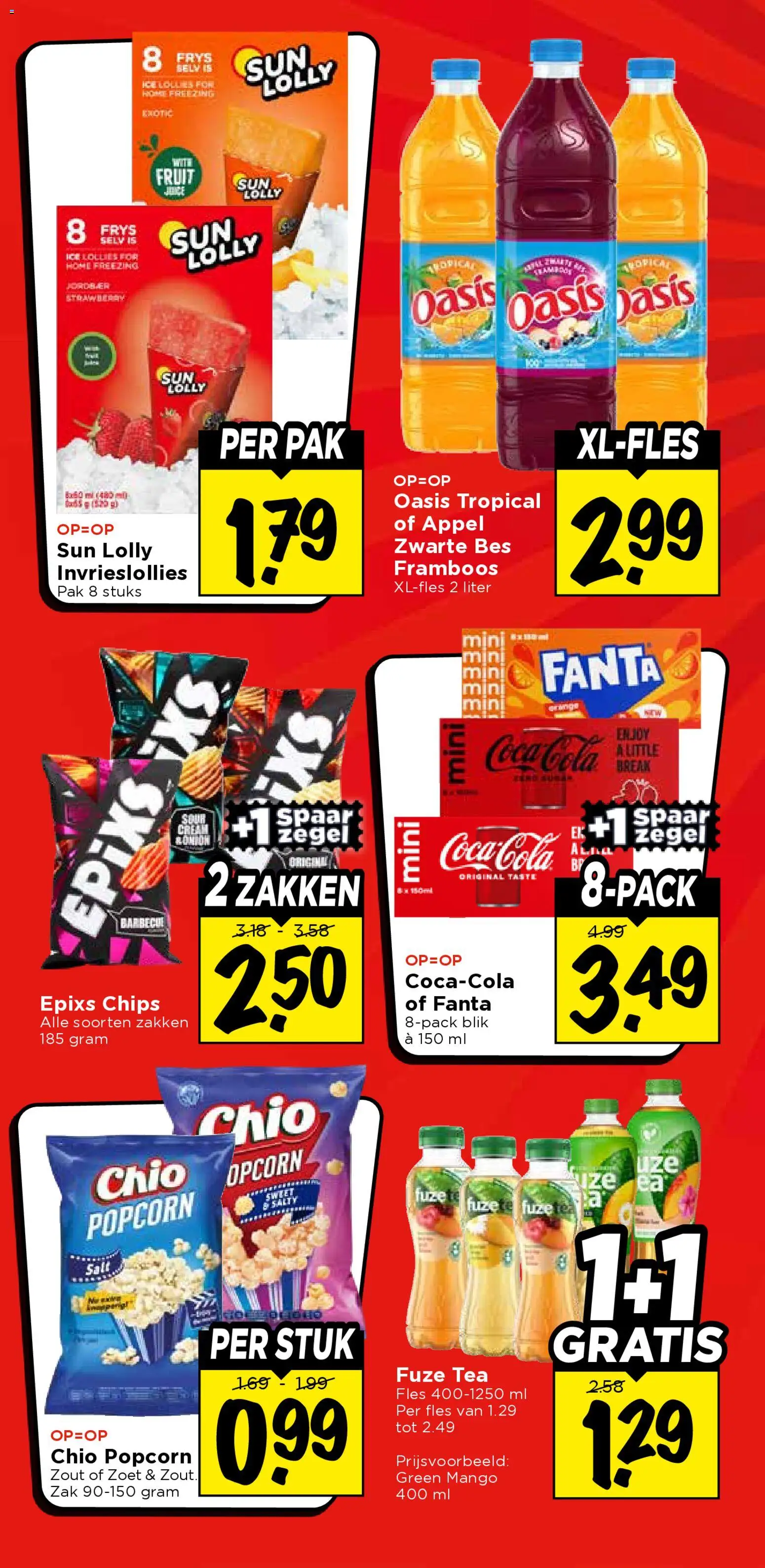 {H1} | Pagina: 30 | Producten: Chips, Coca Cola, Zak, Mango