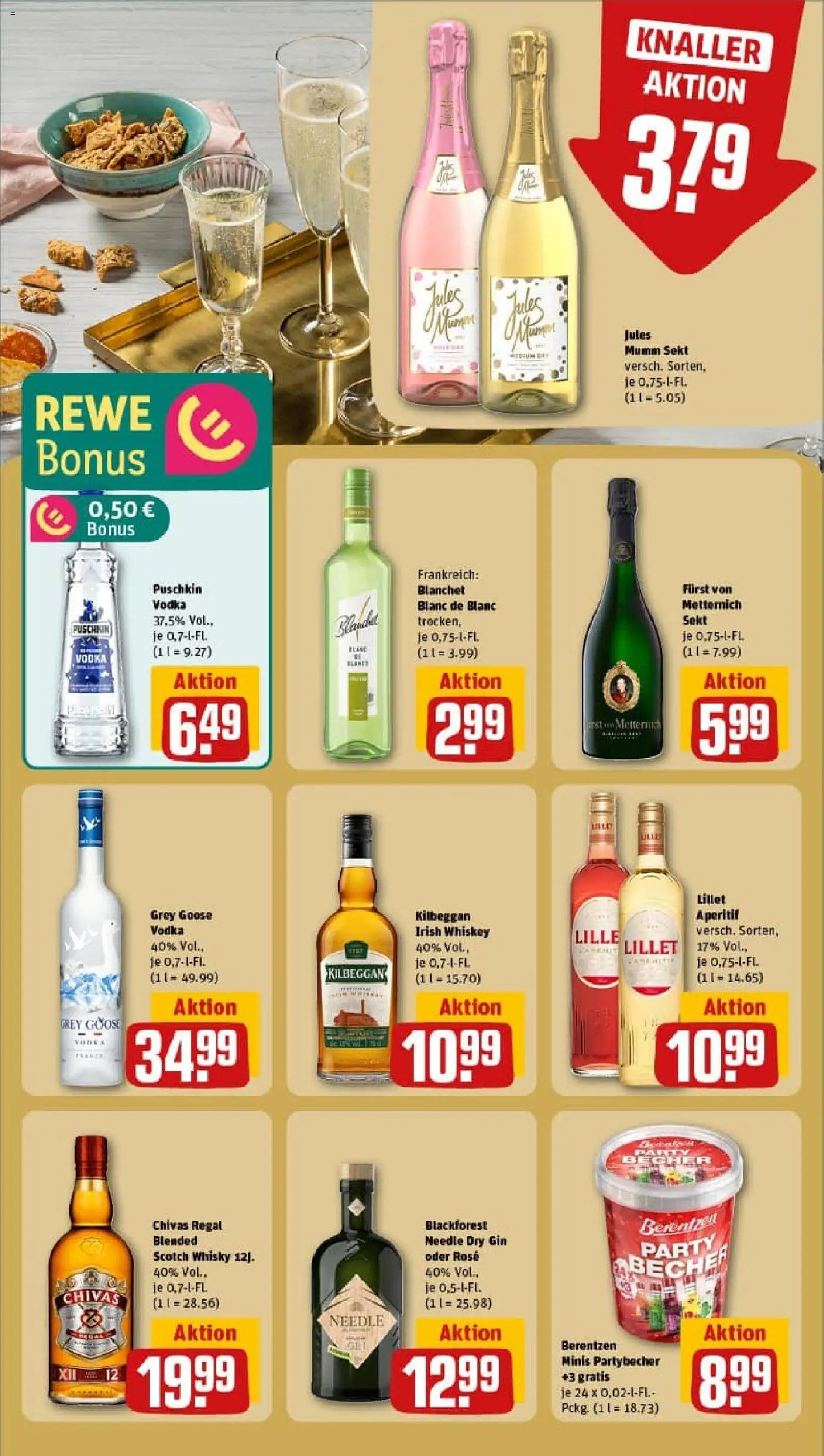 Rewe prospekt Nalbach	 – gültig ab 26.10.2025 | Seite: 22 | Produkte: Mumm sekt, Sekt, Jules mumm, Vodka