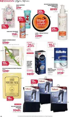 NIVEA MEN ANTI-AGE HYALURON LUMINOUS SZÉRUM, 30 ml - amely érvényes a következő dátumtól: 03.11.2025 | Oldal: 22 | Termékek: Body, Habfürdő, Leggings, Mangó