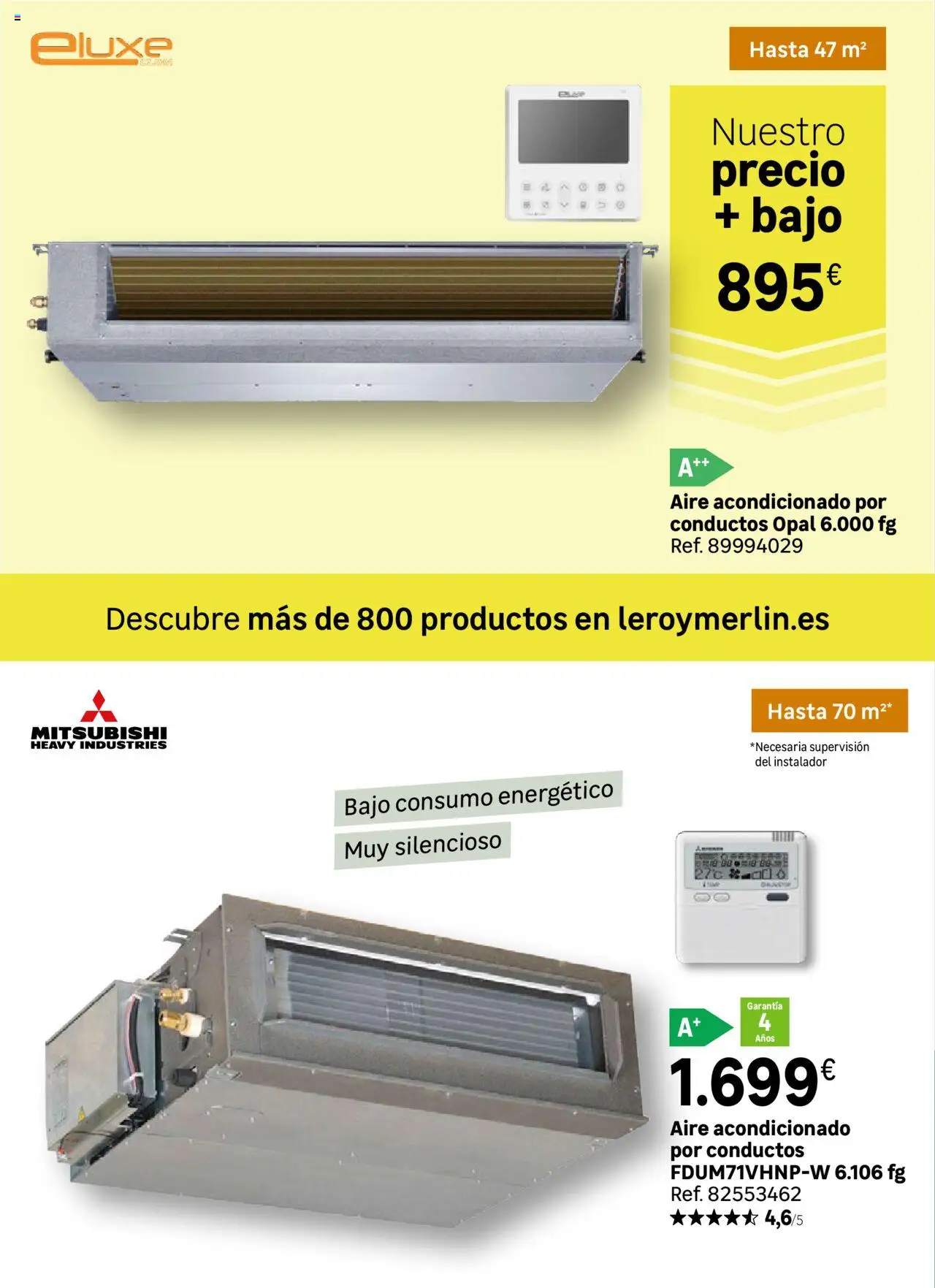 Leroy Merlin catálogo │ válido desde el 21.10.2025 | Página: 102 | Productos: Aire acondicionado