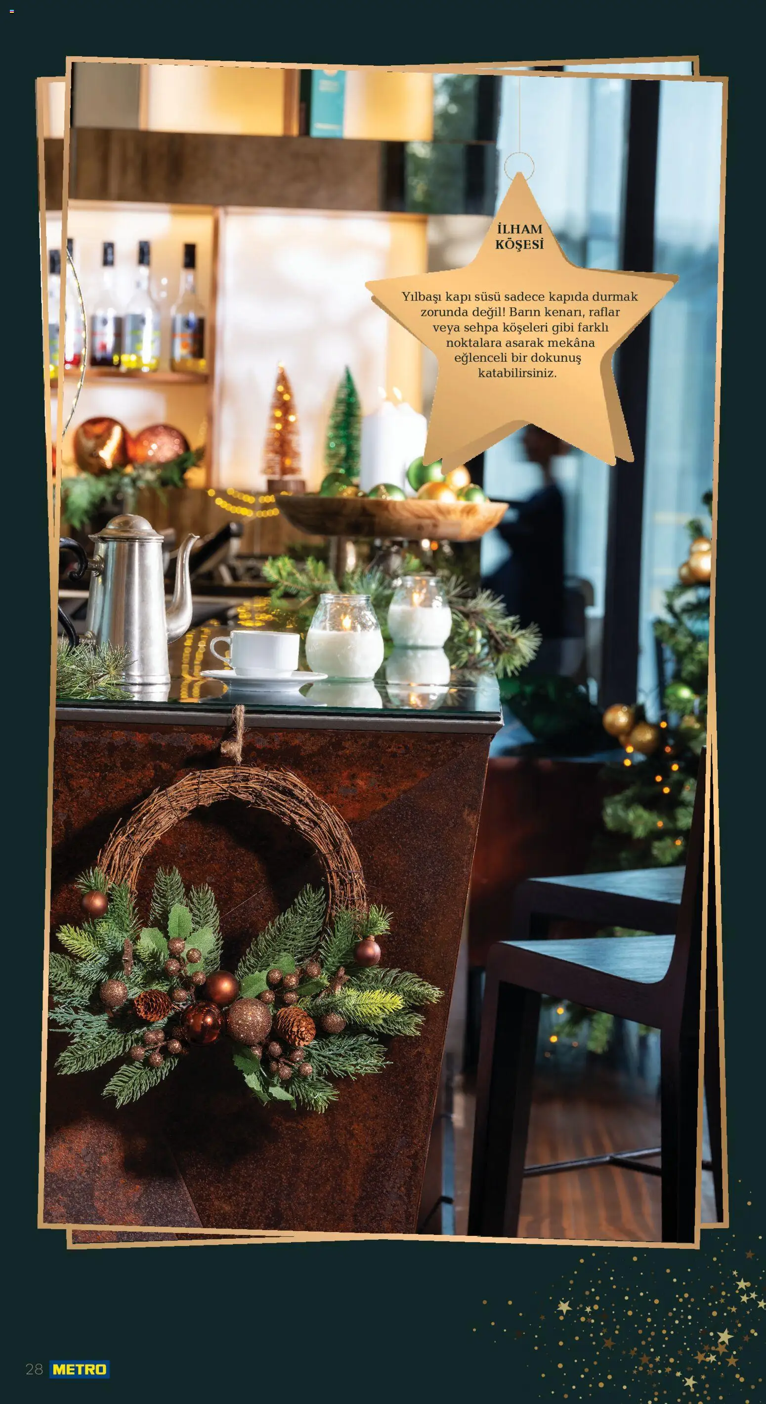 Metro - Yılbaşı Dekorasyon Kataloğu - 18.11.2025 tarihinden itibaren geçerlidir | Sayfa: 28