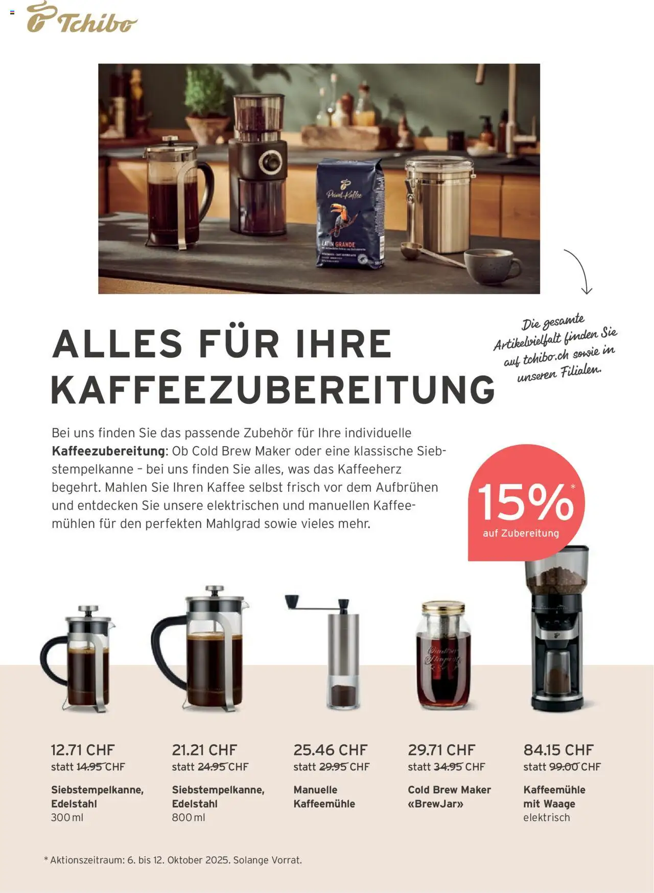 Tchibo Aktionen – gültig ab 01.10.2025 | Seite: 42