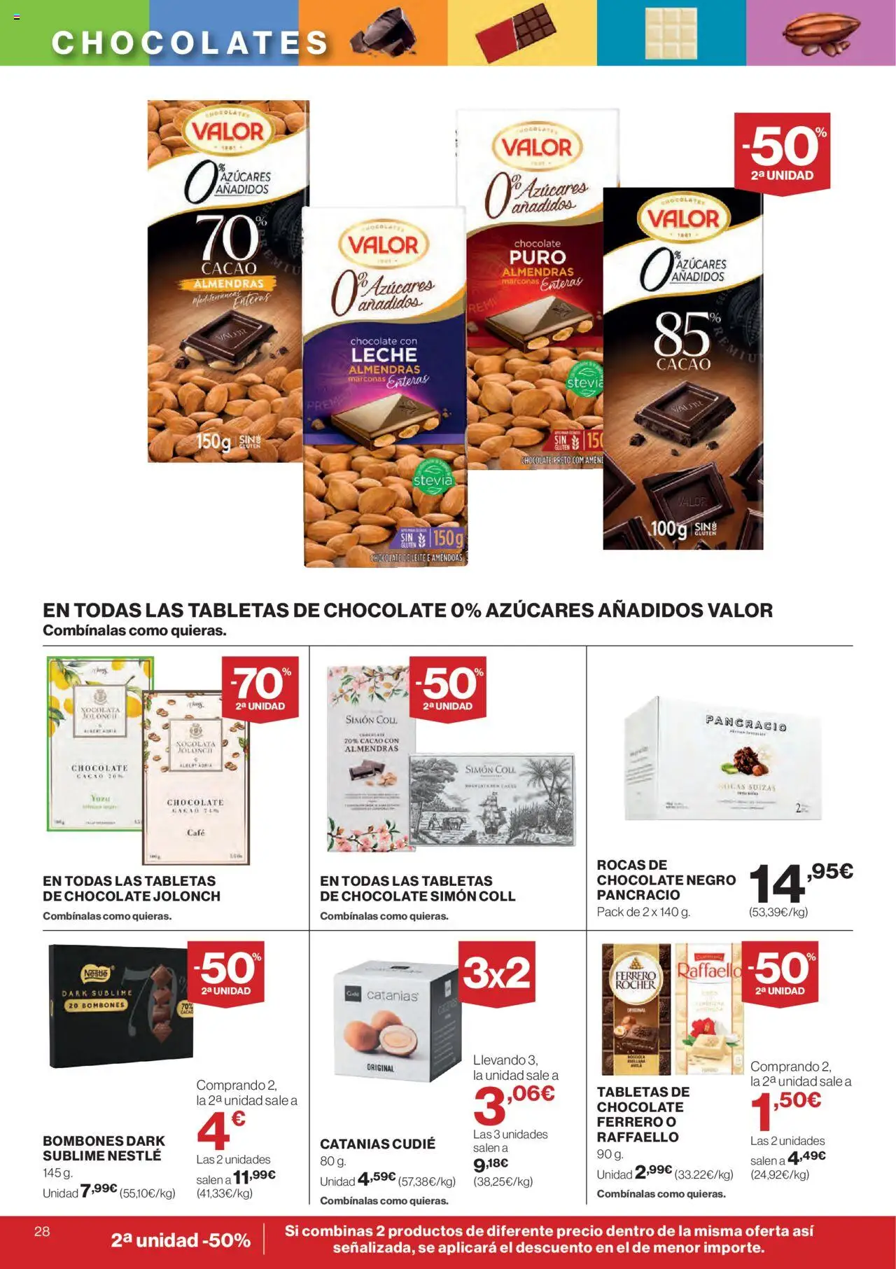 Hipercor catálogo │ válido desde el 25.09.2025 | Página: 30 | Productos: Café, Chocolate, Chocolate con leche, Φρυγανιές σικάλεως