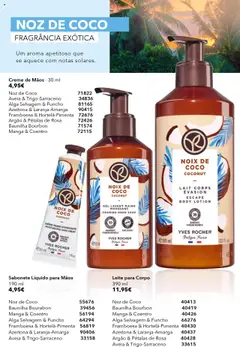 Sabonete Líquido para Mãos 190 ml, Noz de Coco liquid hand soap, 190 ml │ válido de 31.07.2025 | Página: 62