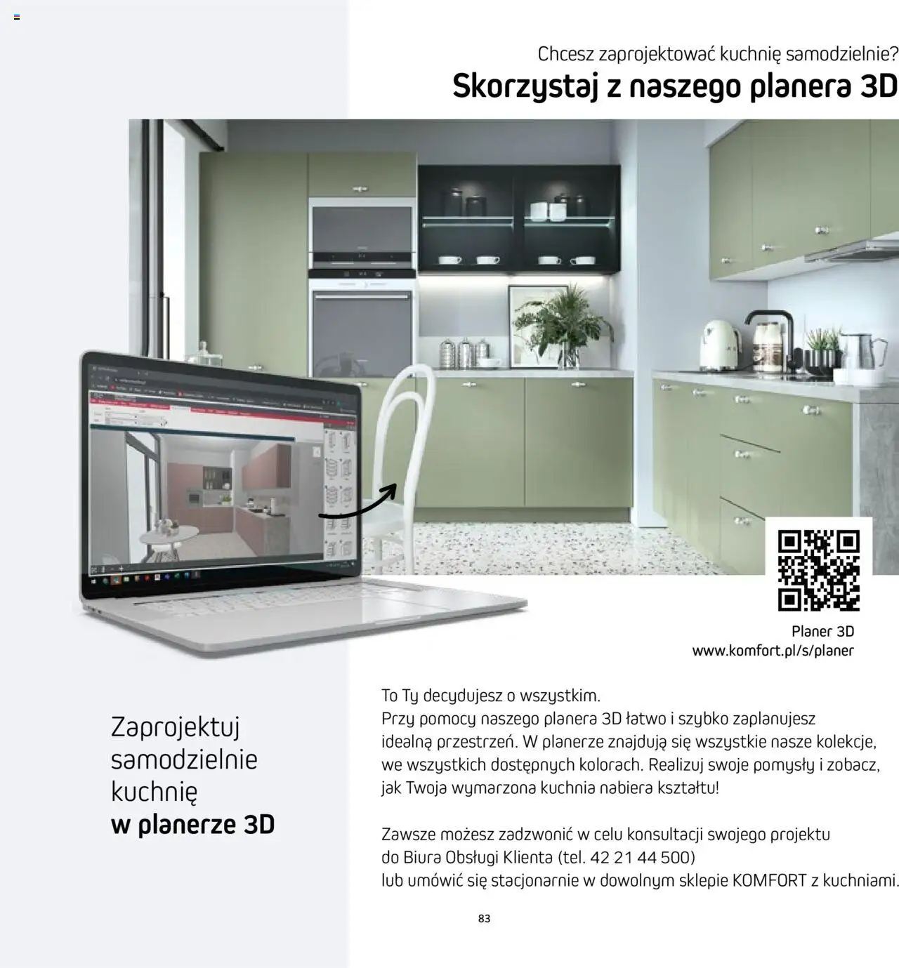 Komfort Gazetka - Katalog kuchnie od 01.09.2024 | Strona: 83