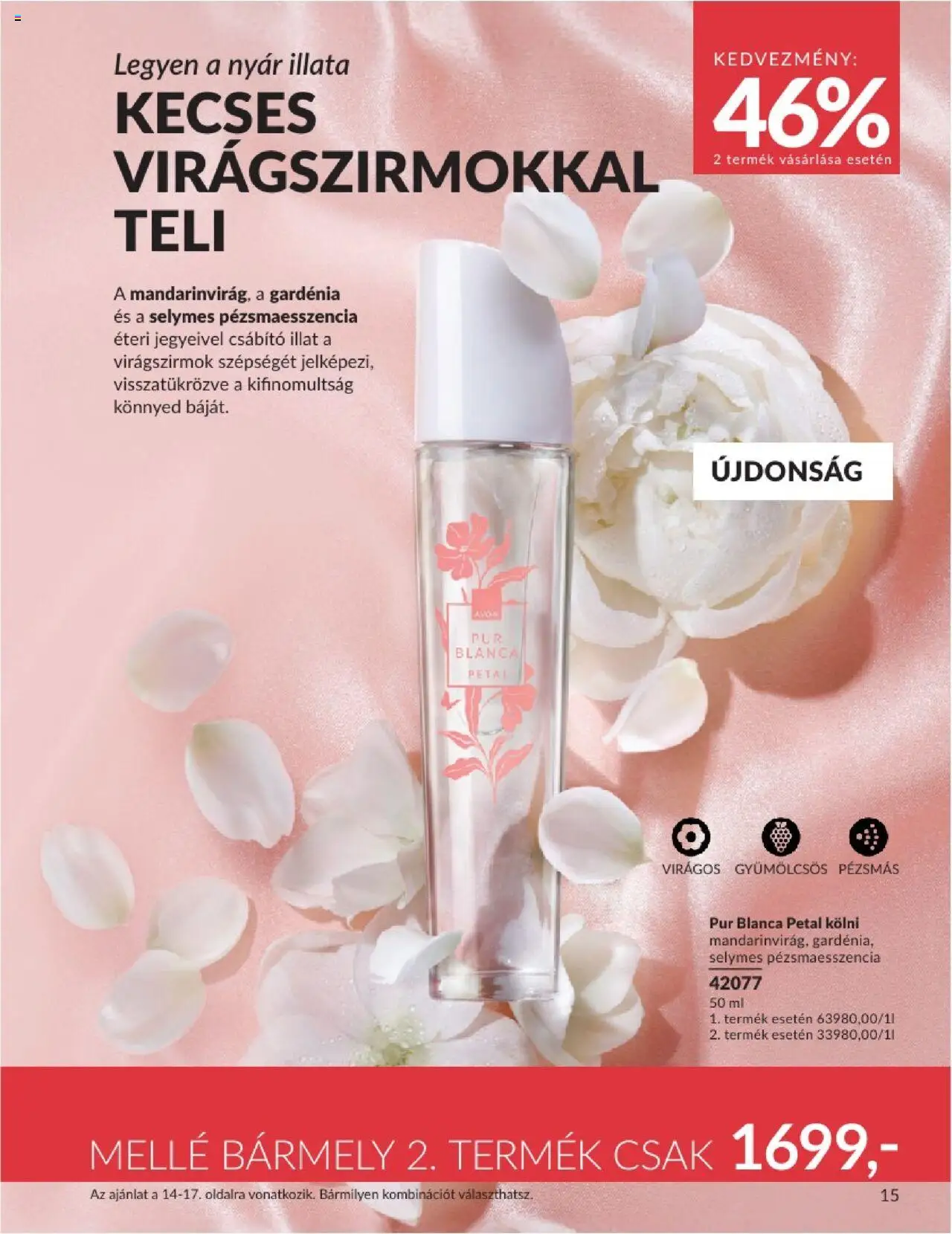 Avon akciós ujság - amely érvényes a következő dátumtól: 01.08.2025 | Oldal: 15