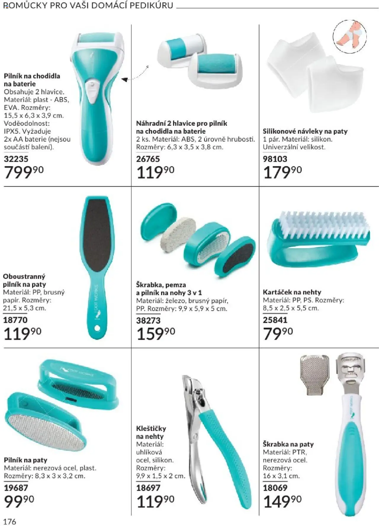 Avon katalog 6/2025 od 01.06.2025 | Strana: 176 | Produkty: Škrabka, Baterie, Nehty, File