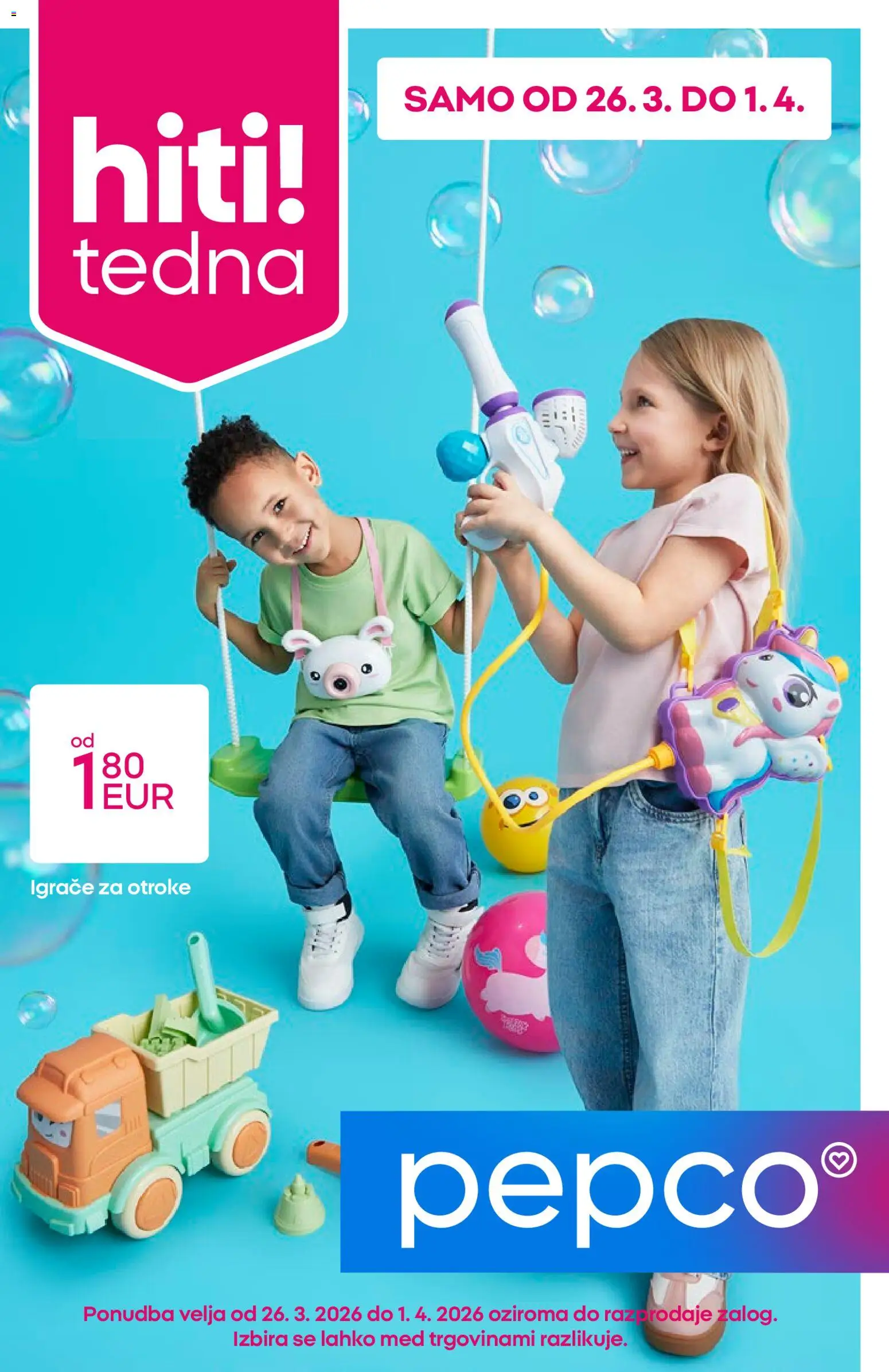 Novi Pepco katalog ponudbe – veljaven od 26.03.2026 | Stran: 1