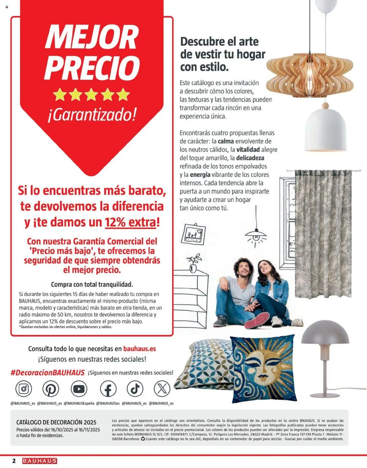 Bauhaus - Decoracion │ válido desde el 16.10.2025 | Página: 2 | Productos: Té, Radio