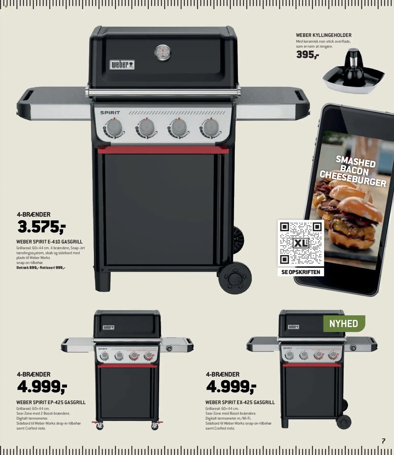 XL-BYG tilbudsavis – gyldig fra 27.03.2026 | Side: 7 | Produkter: Skab, Bacon, Termometer, Søm