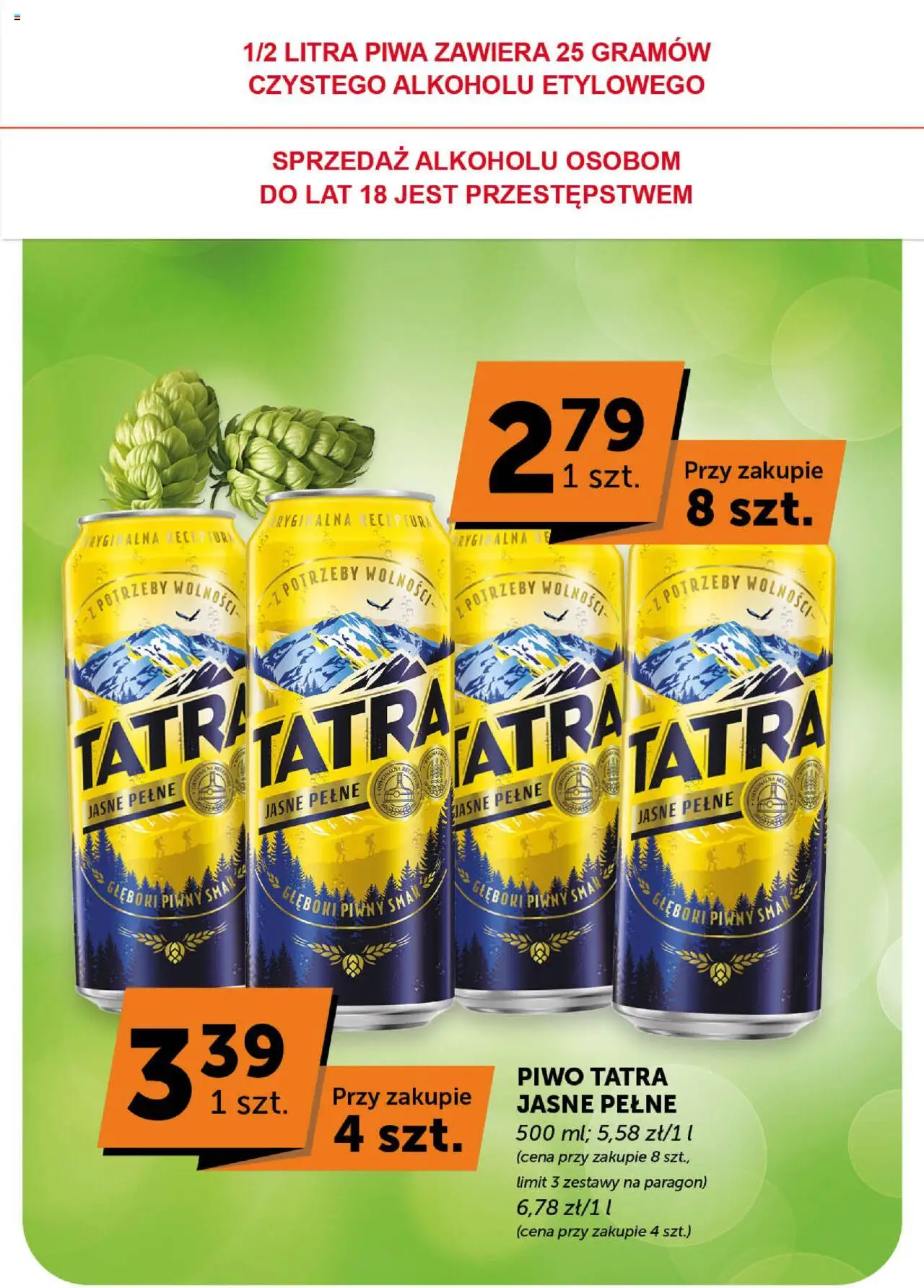 Euro Sklep Gazetka - Minimarket od 16.10.2025 | Strona: 5 | Produkty: Piwo