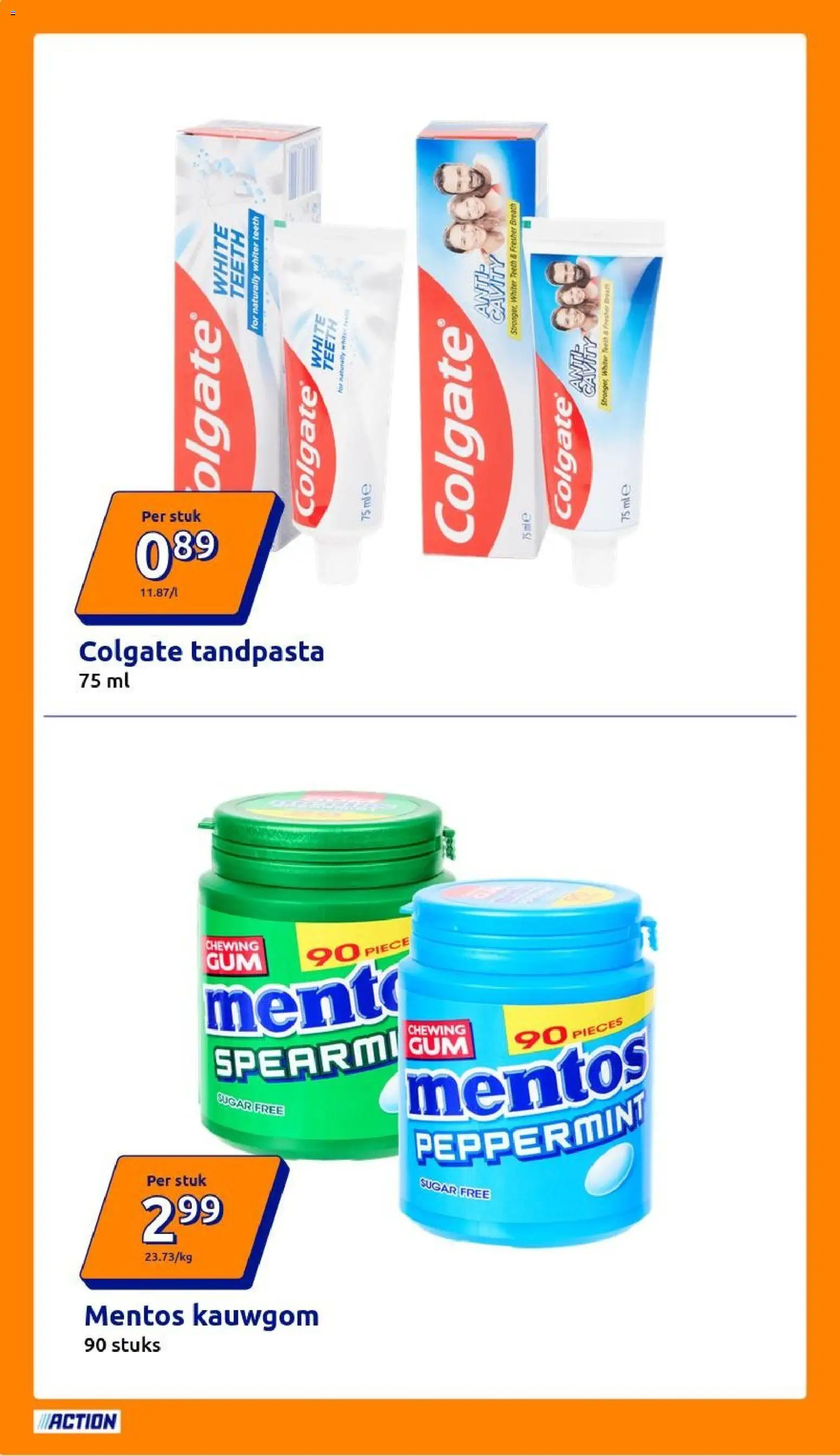 {H1} | Pagina: 4 | Producten: Tandpasta, Kauwgom, Festék